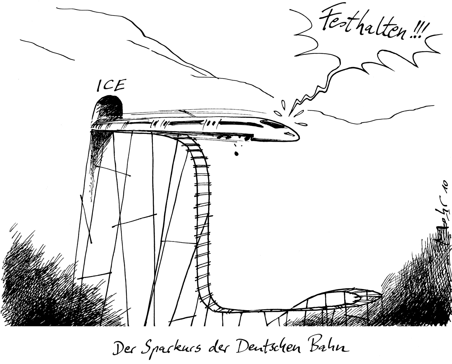 Der Sparkurs der Deutschen Bahn