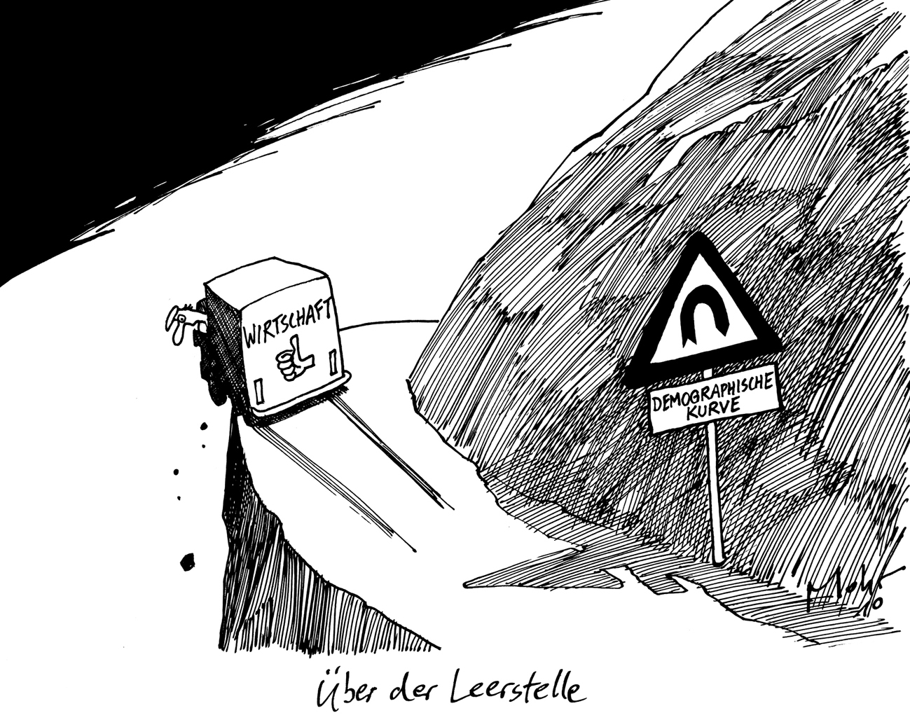 Über der Leerstelle