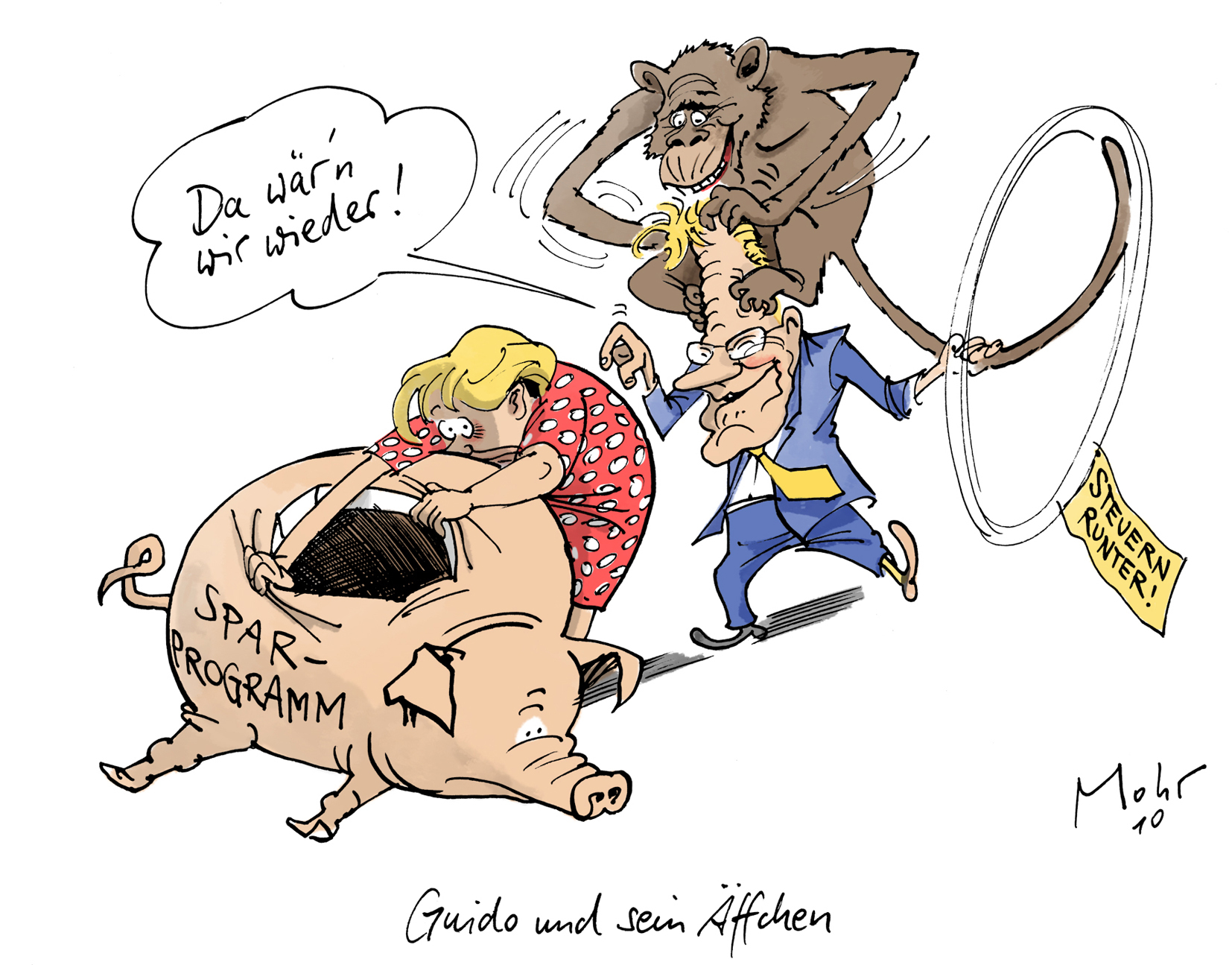 Guido und sein Äffchen