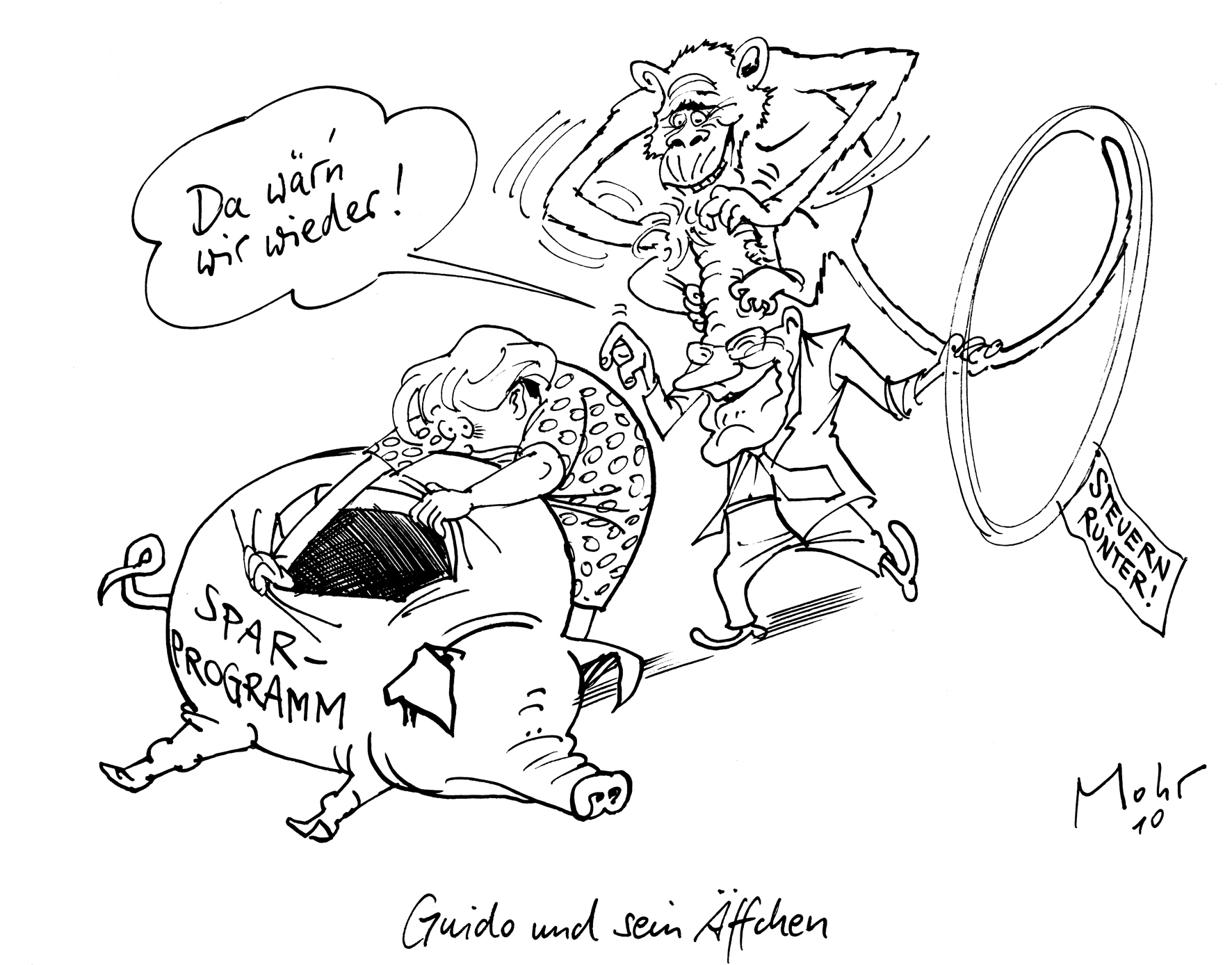 Guido und sein Äffchen