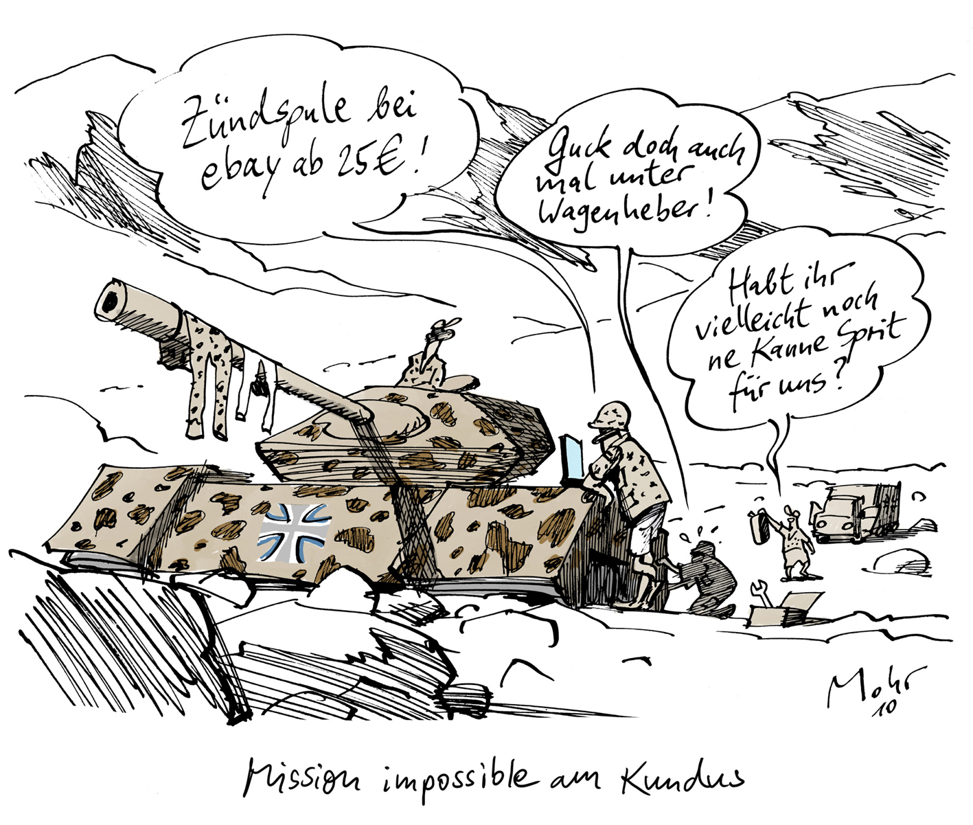 Mission impossible am Kundus
