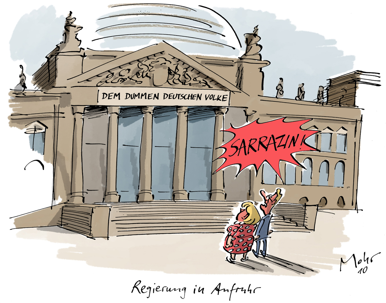 Regierung in Aufruhr