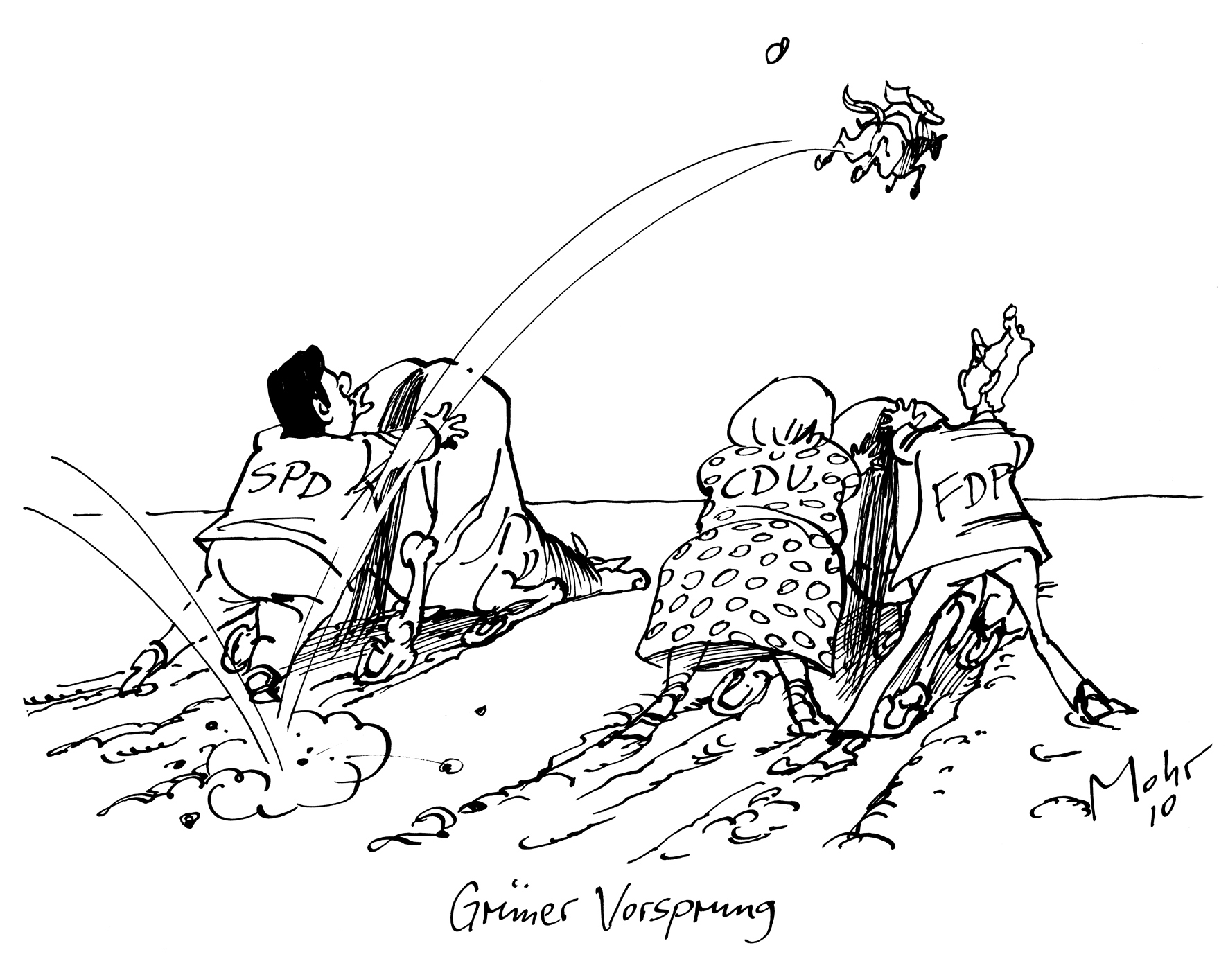 Grüner Vorsprung