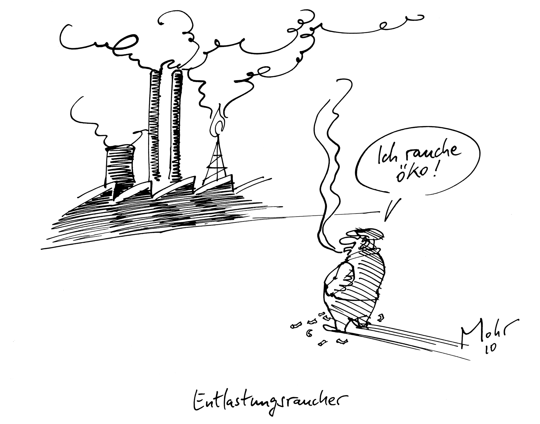 Entlastungsraucher