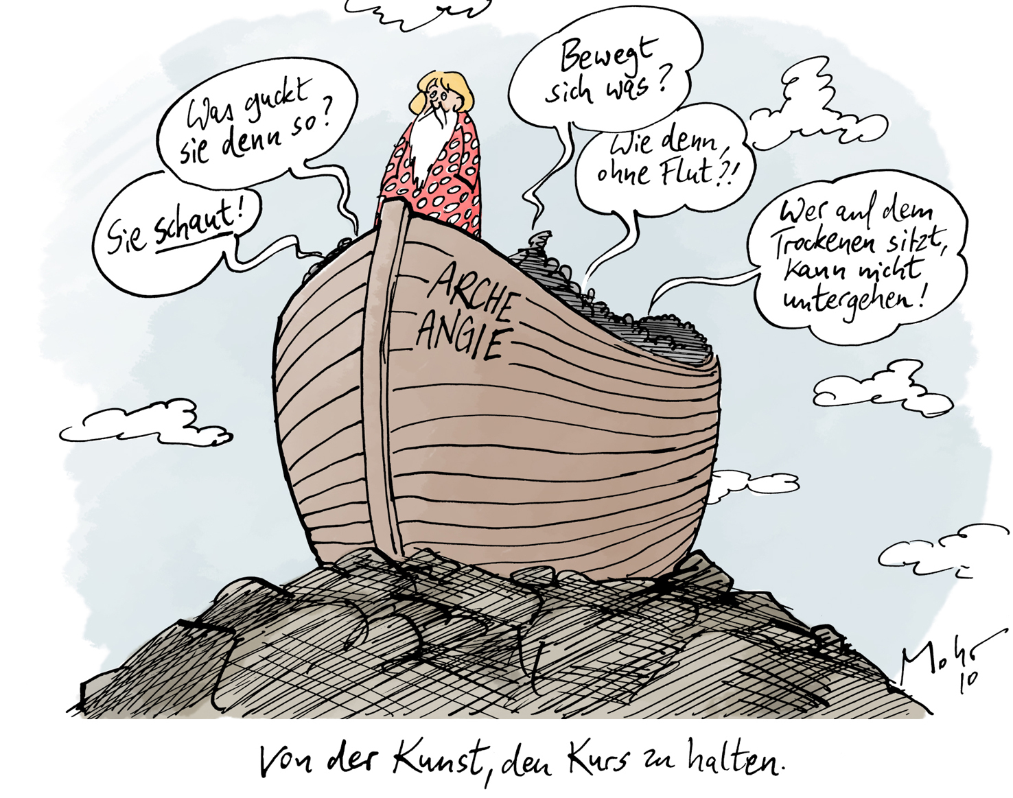Von der Kunst, den Kurs zu halten.