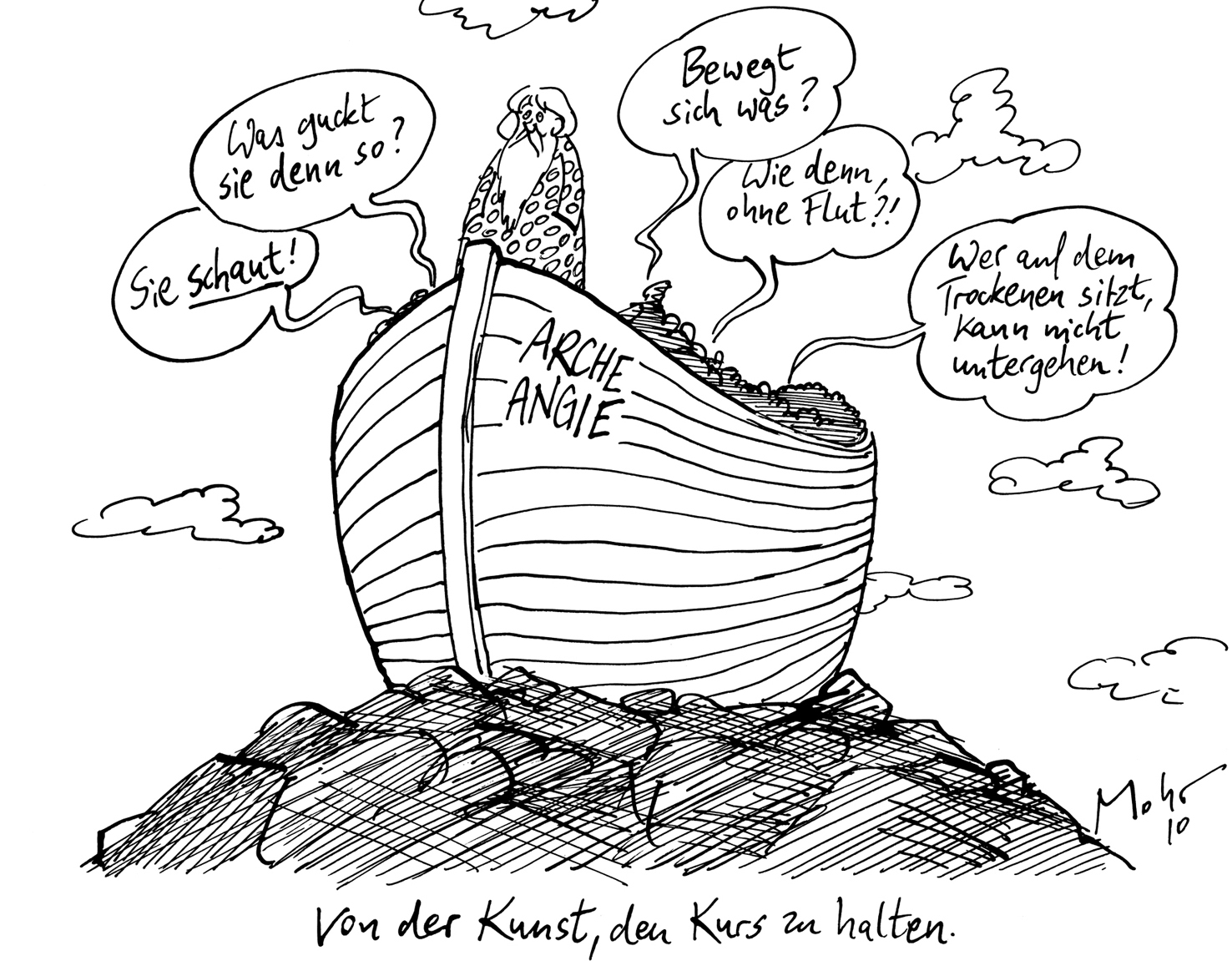 Von der Kunst, den Kurs zu halten.