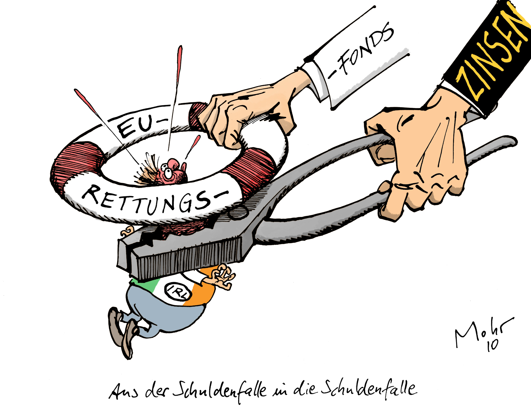 Aus der Schuldenfalle in die Schuldenfalle