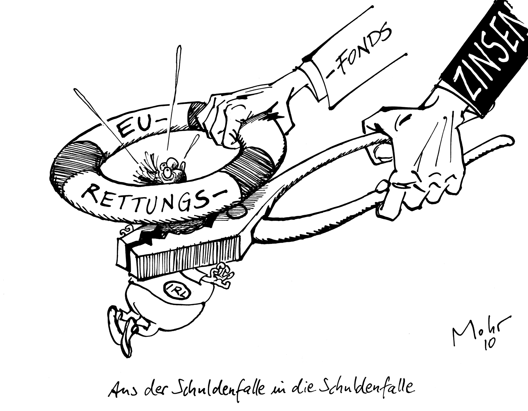 Aus der Schuldenfalle in die Schuldenfalle