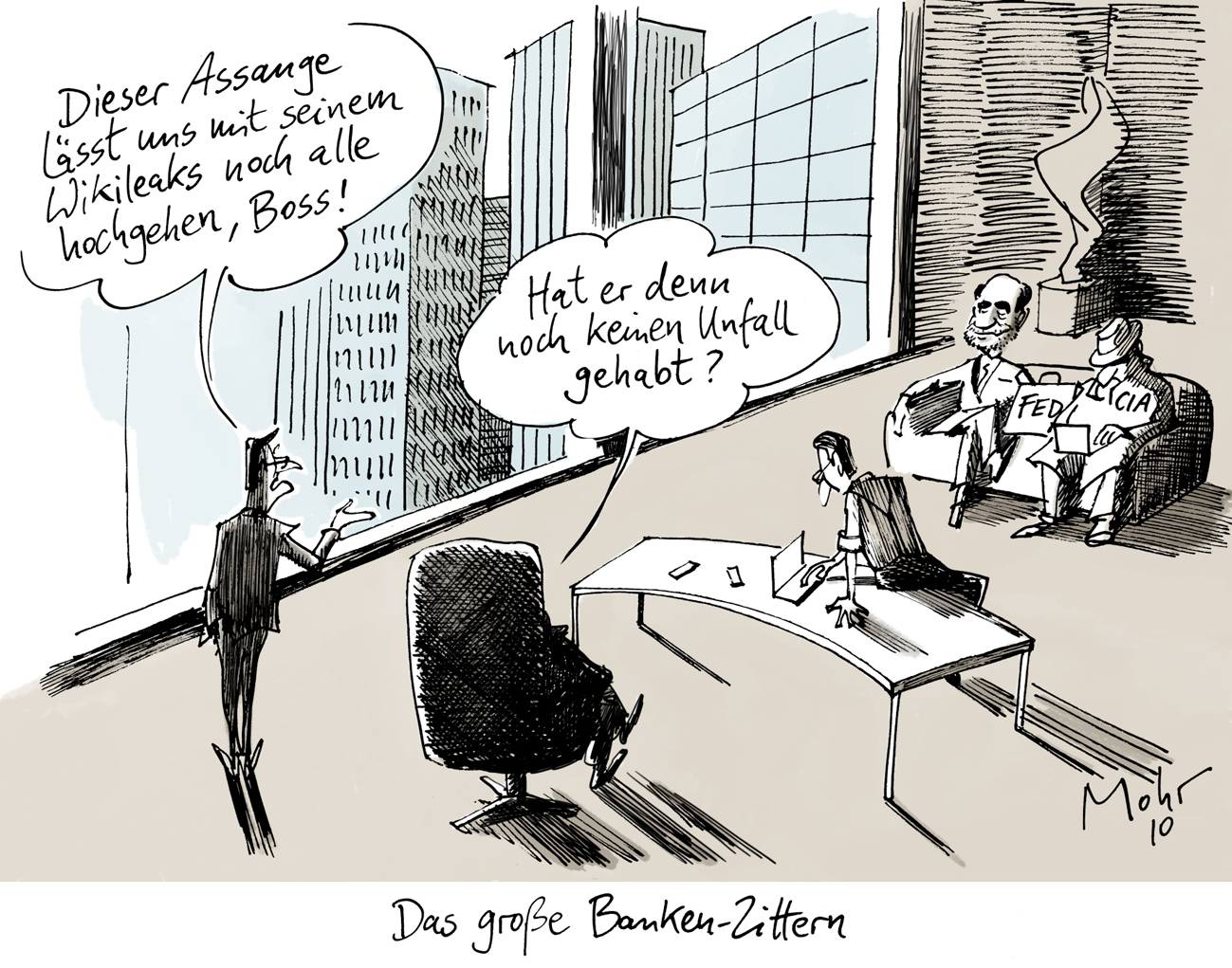 Das große Banken-Zittern