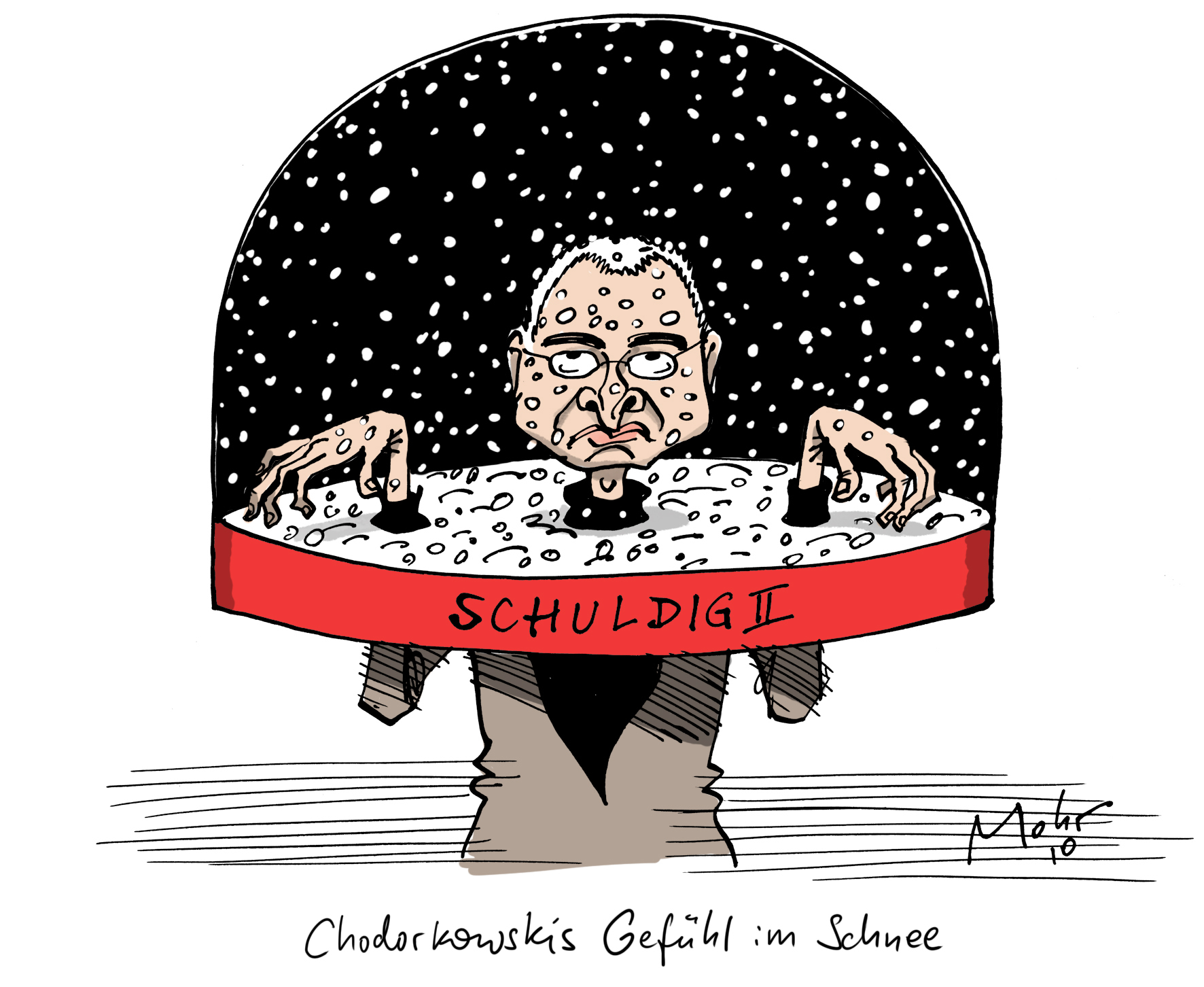 Chodorkowskis Gefühl im Schnee