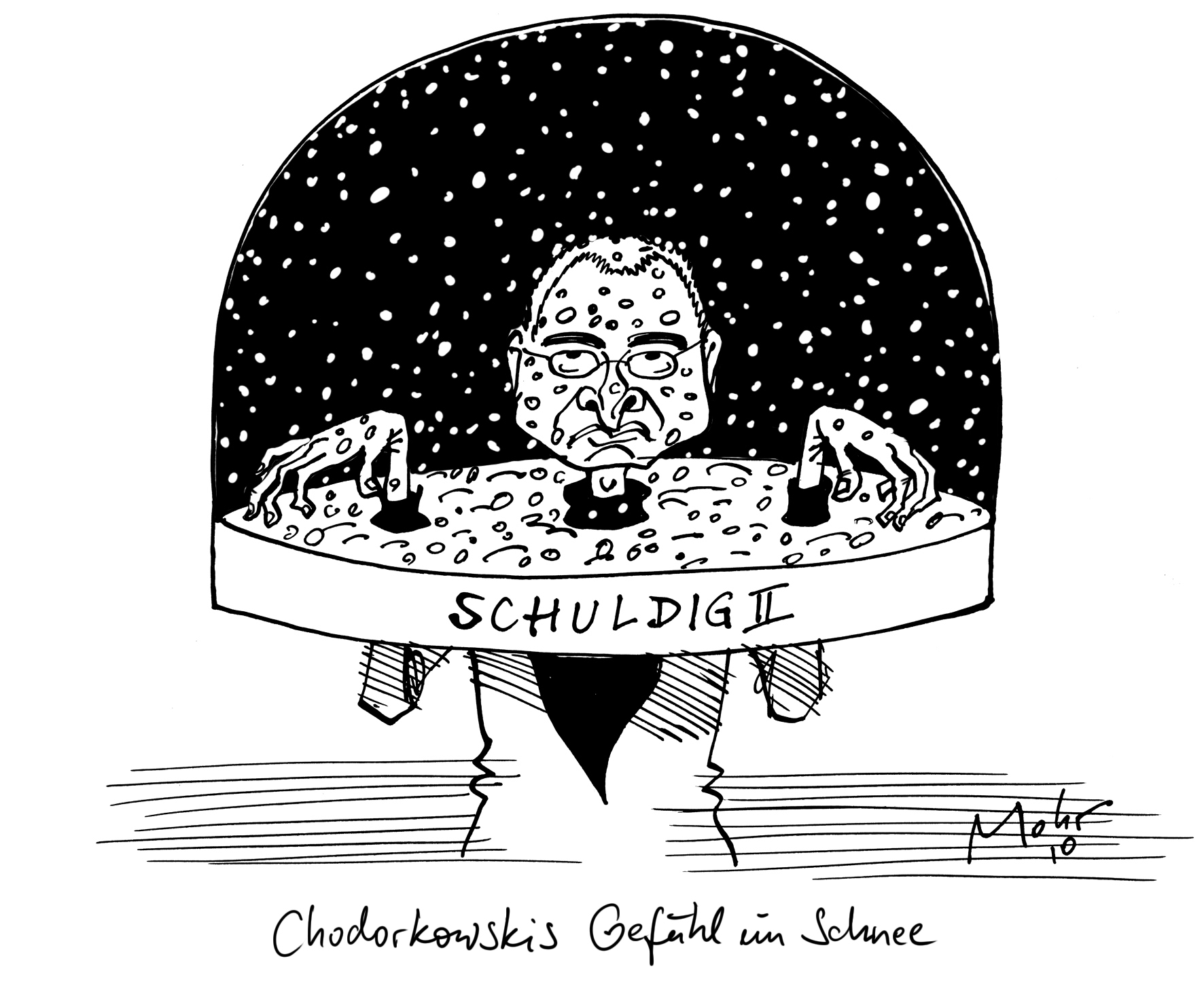 Chodorkowskis Gefühl im Schnee