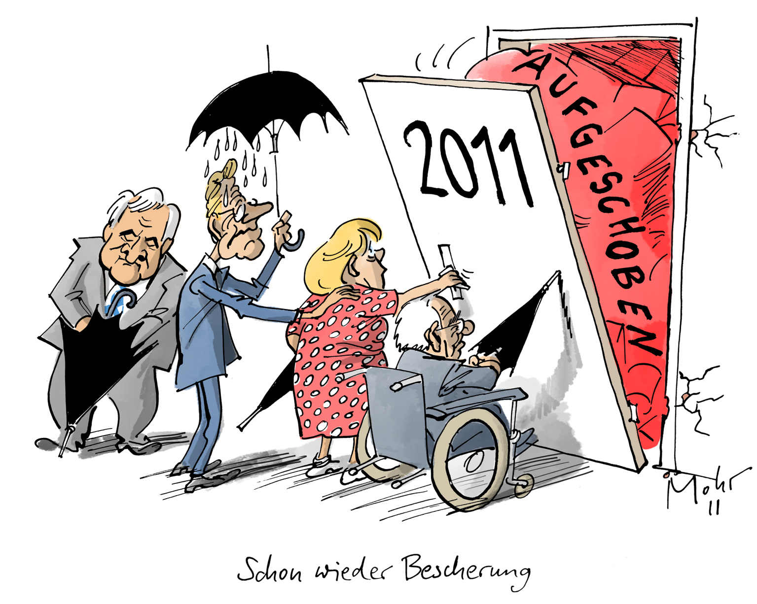 Schon wieder Bescherung