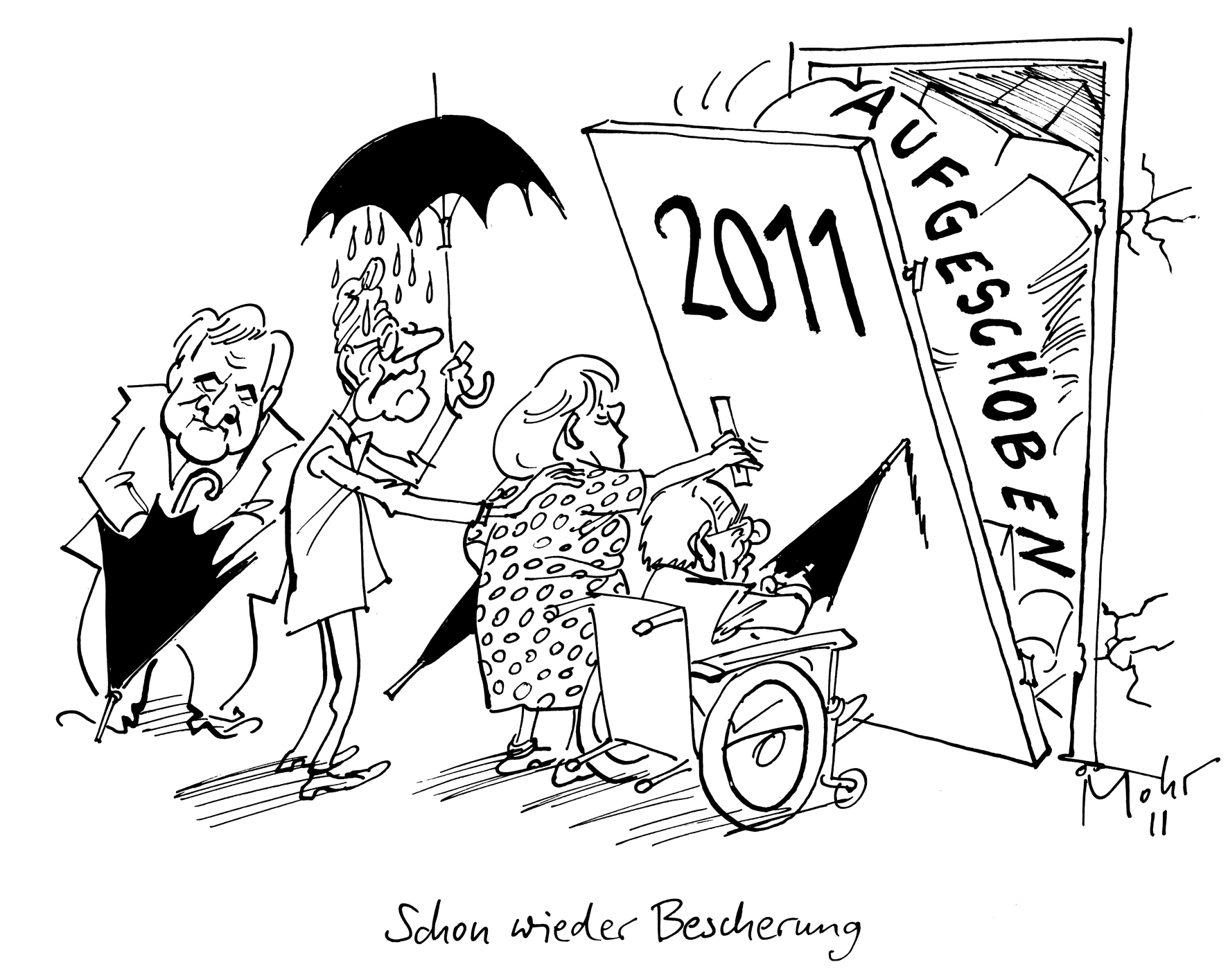 Schon wieder Bescherung