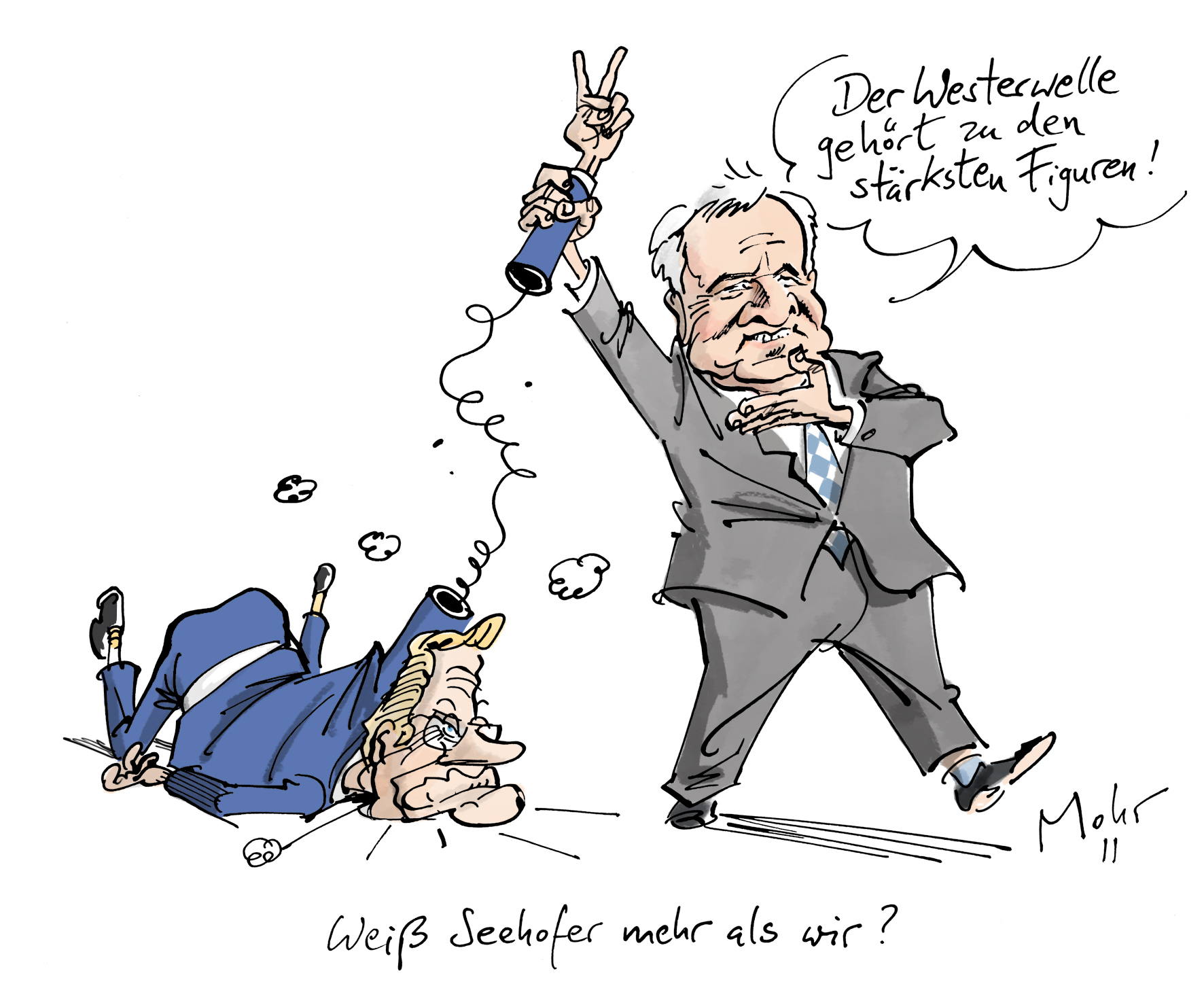 Weiß Seehofer mehr als wir?