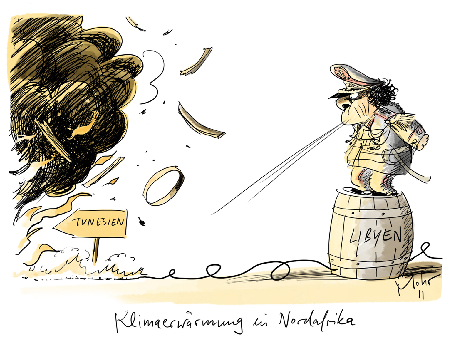 Klimaerwärmung in Nordafrika