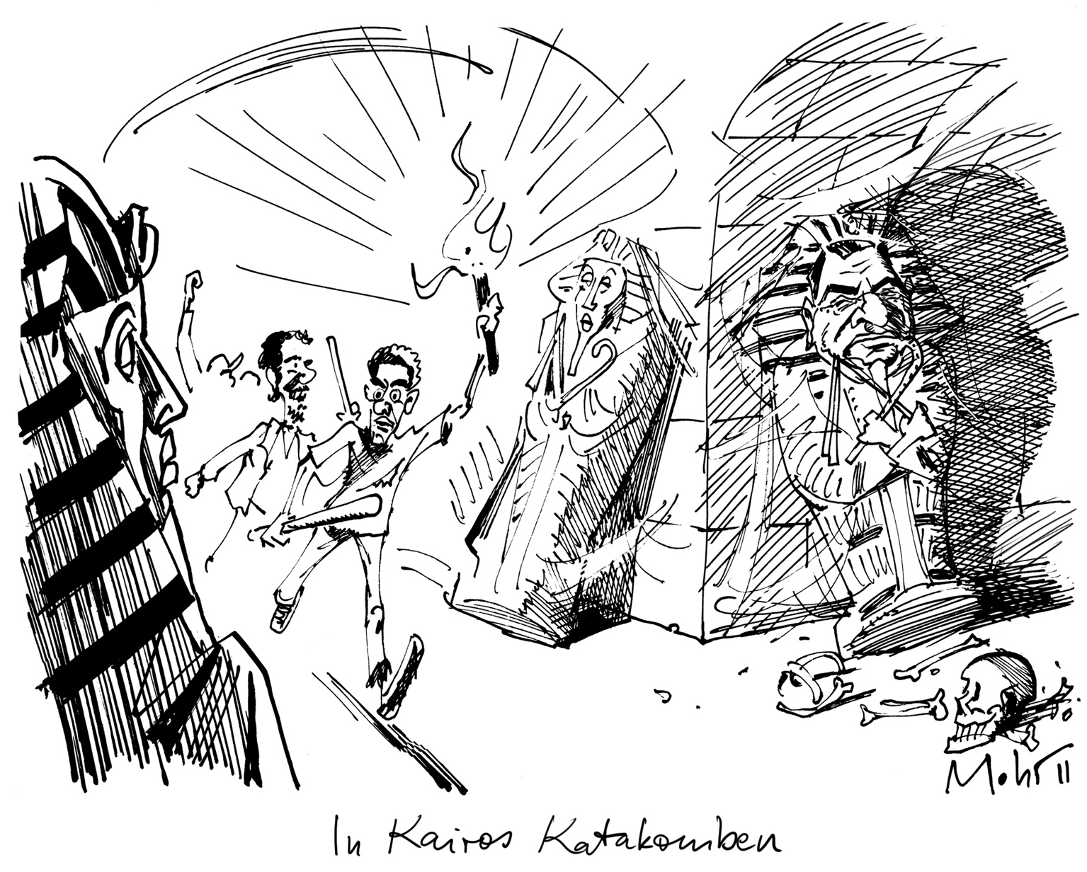 In Kairos Katakomben