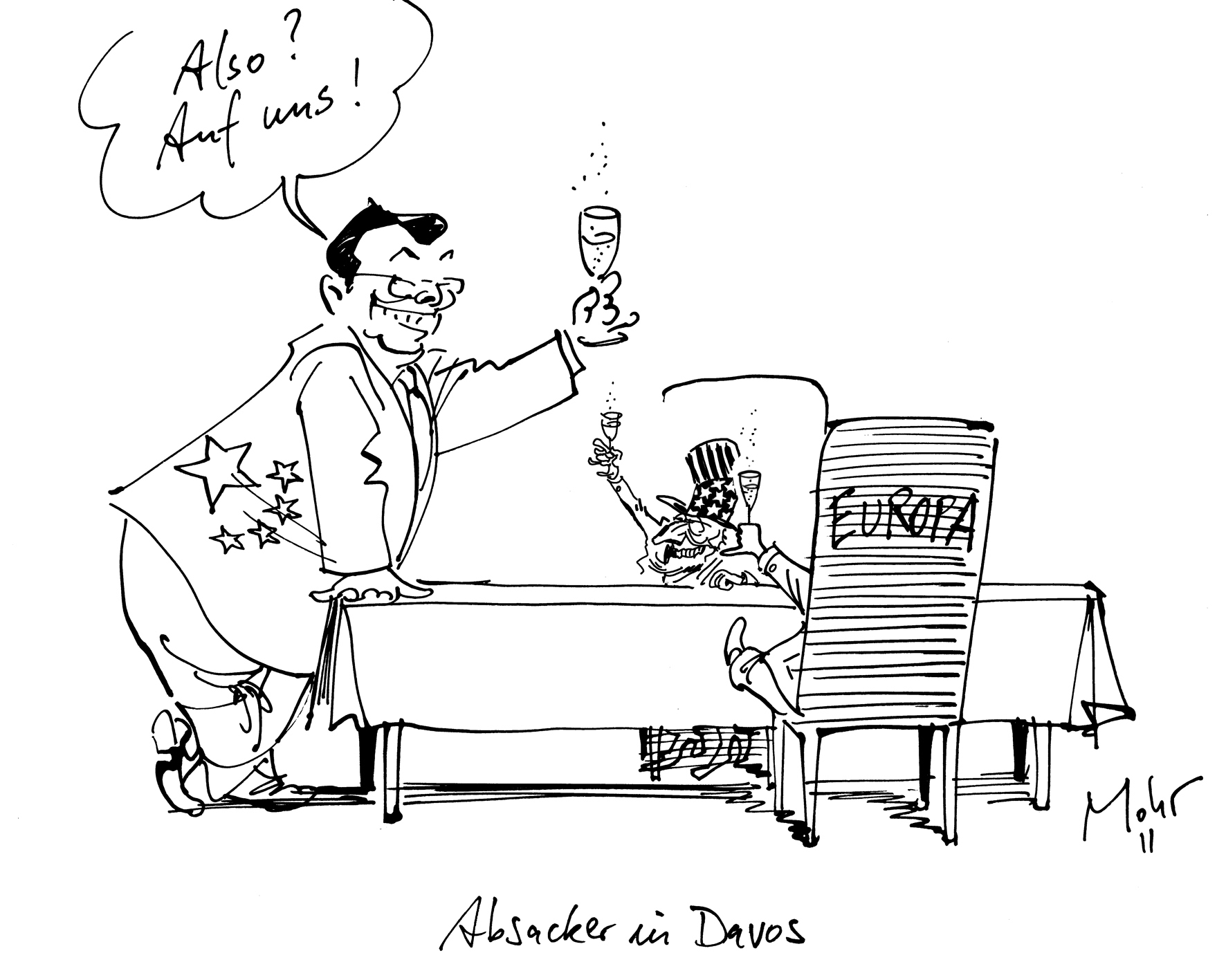Absacker in Davos