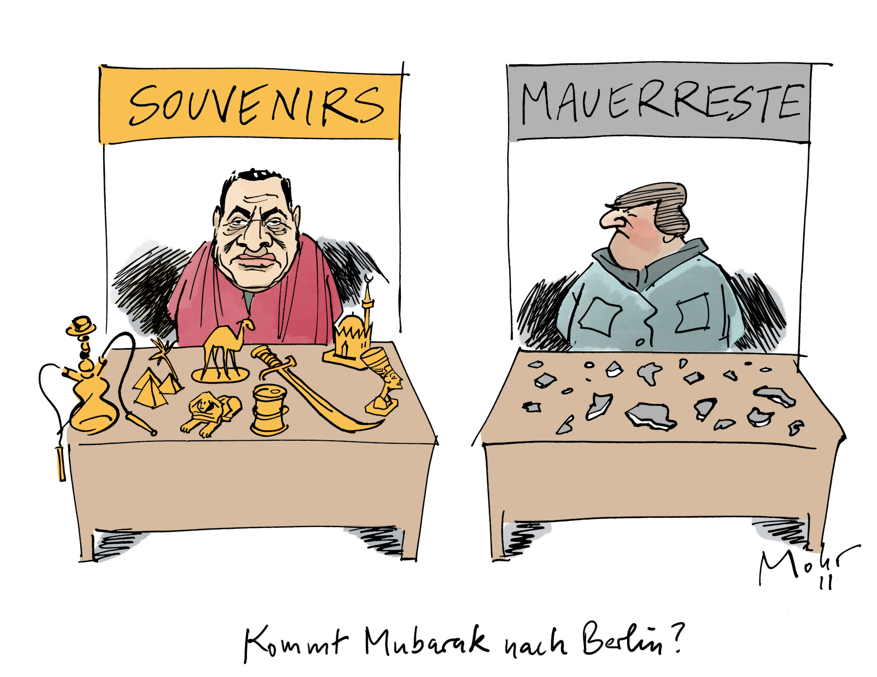 Kommt Mubarak nach Berlin?