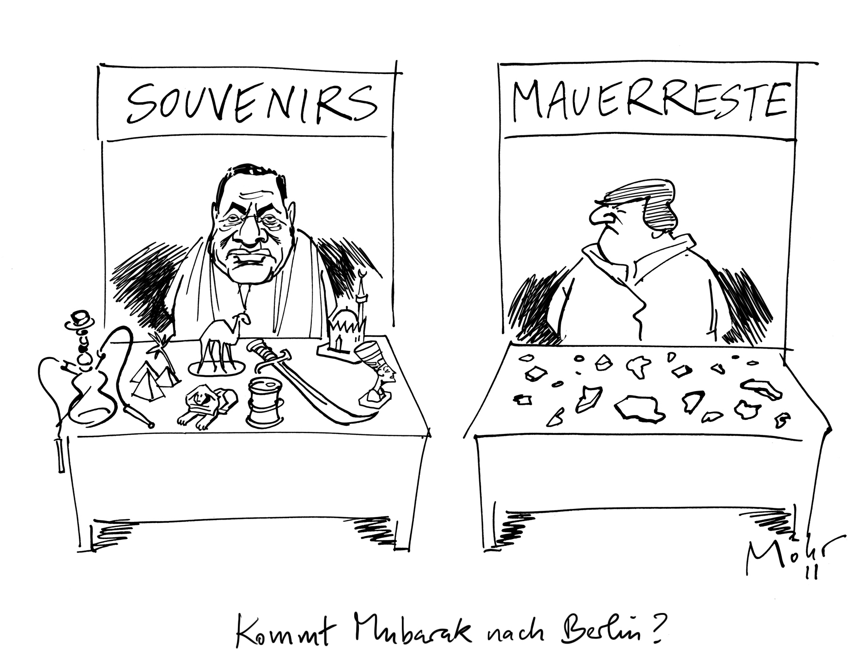 Kommt Mubarak nach Berlin?
