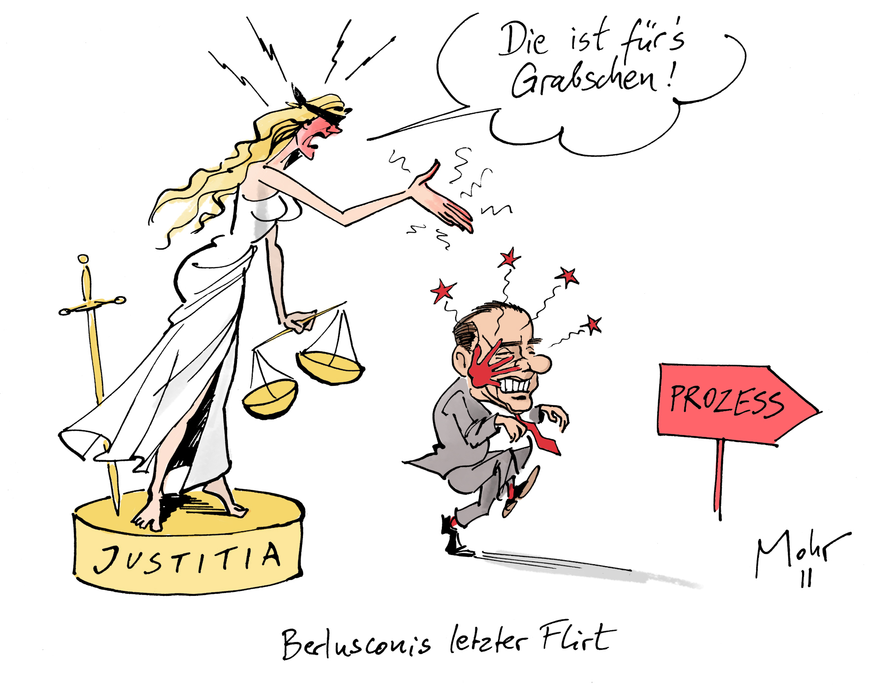 Berlusconis letzter Flirt