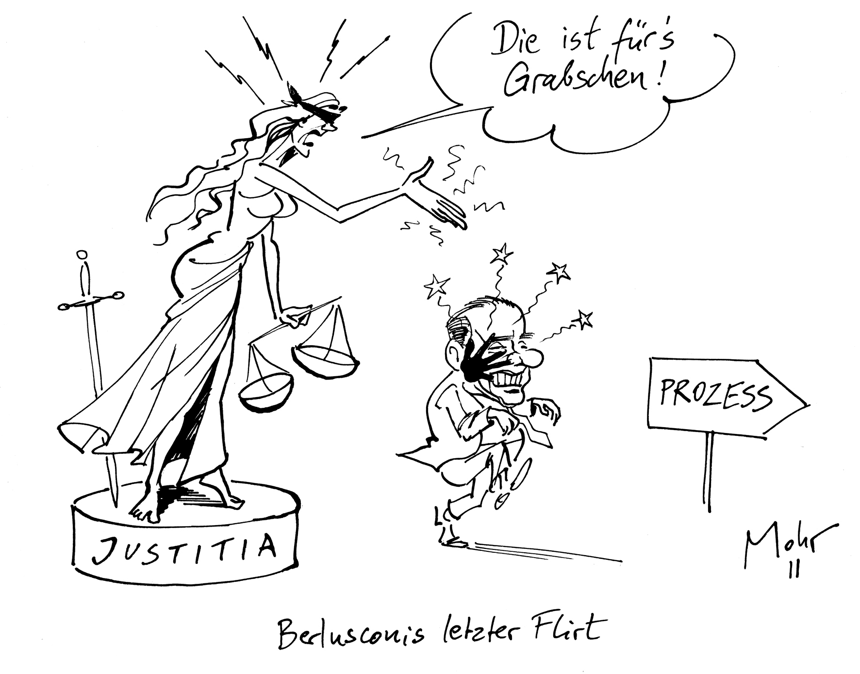 Berlusconis letzter Flirt