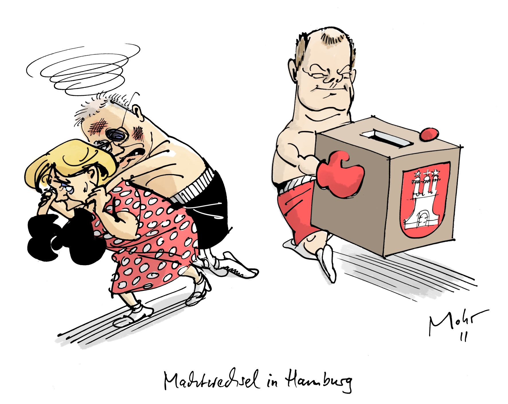 Machtwechsel in Hamburg