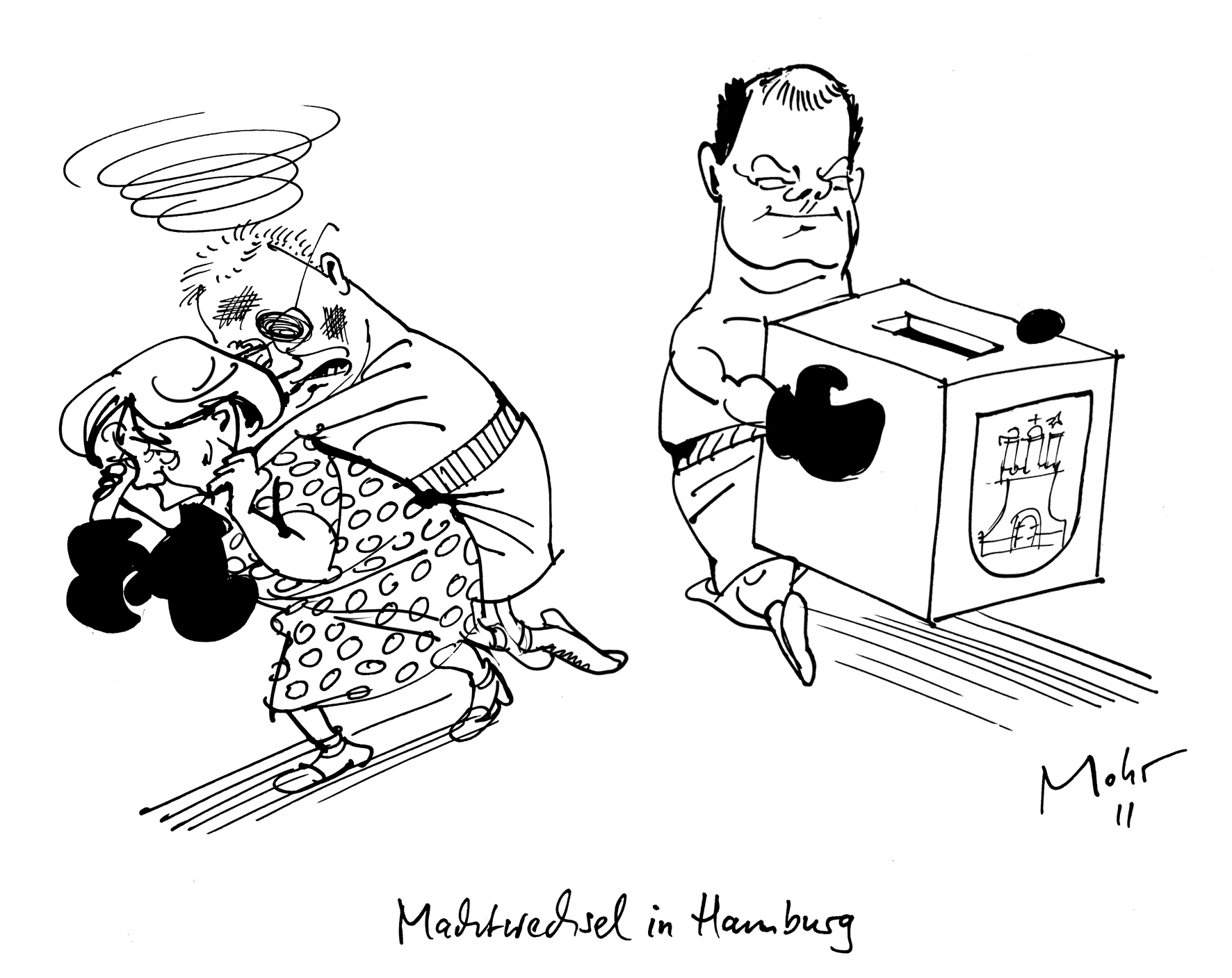 Machtwechsel in Hamburg