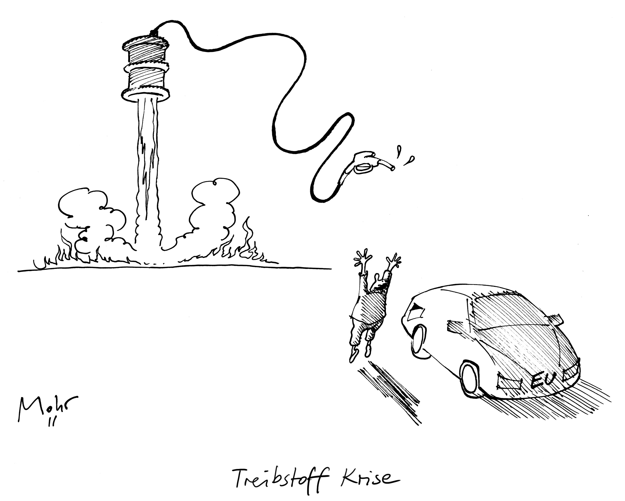 Treibstoff Krise