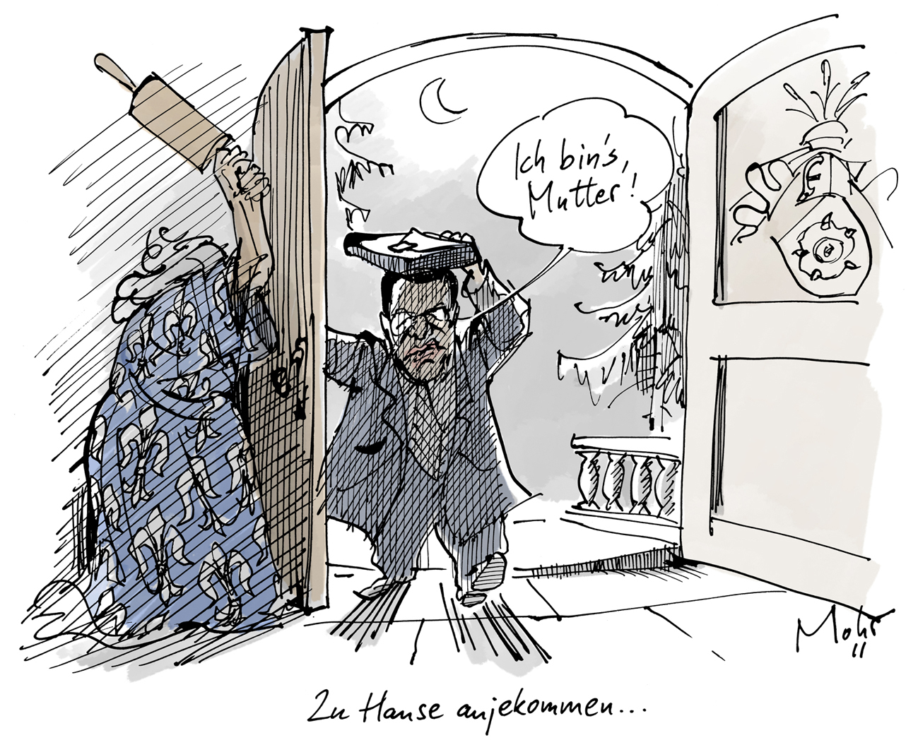 Zu Hause anjekommen...