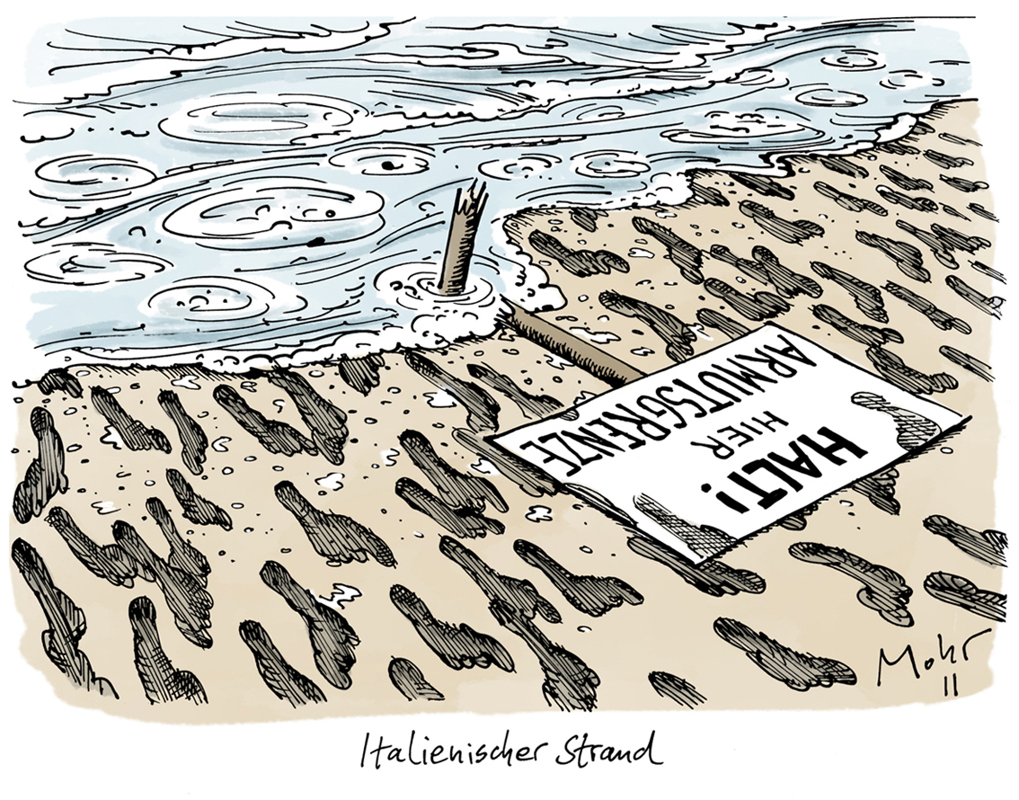 Italienischer Strand