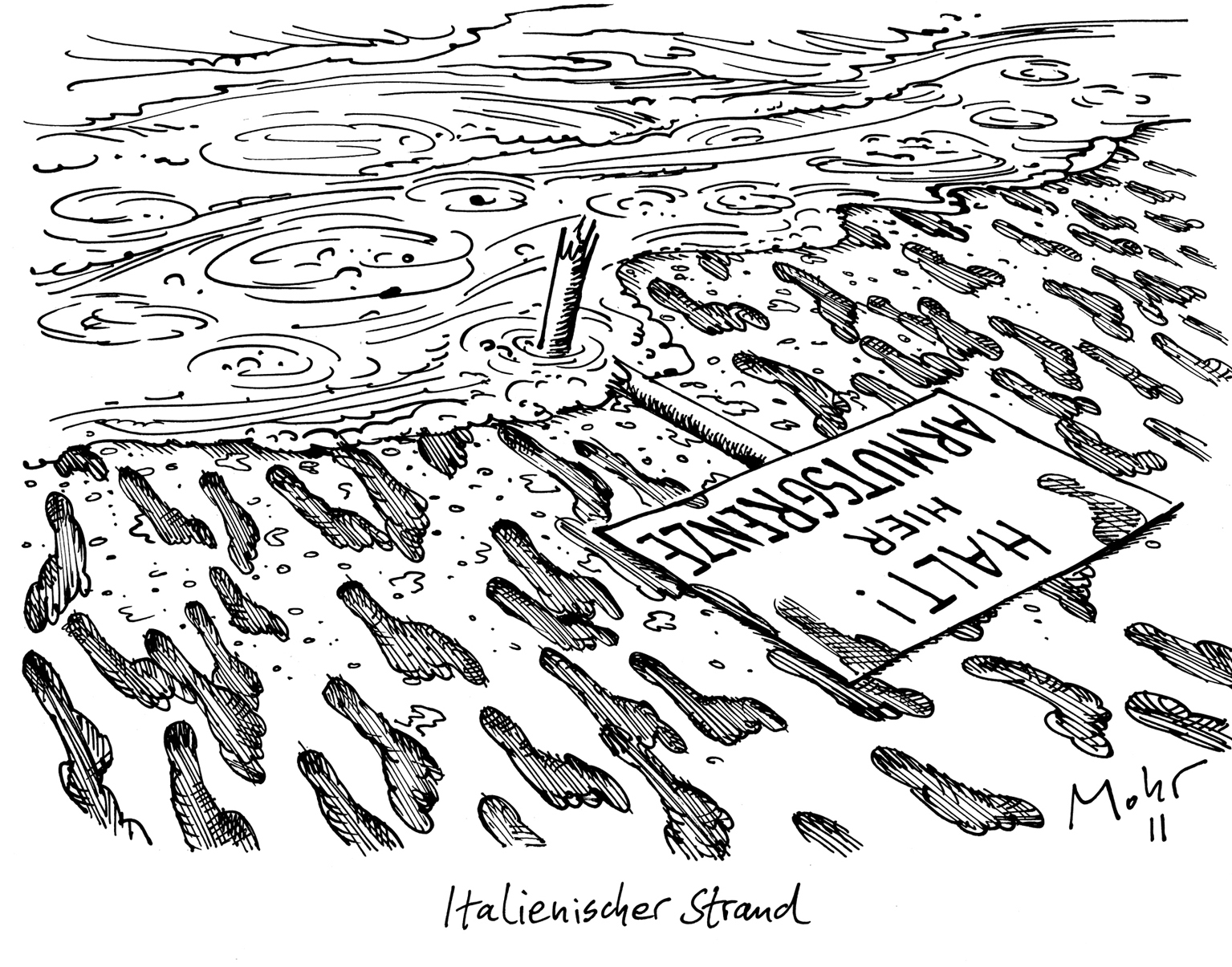 Italienischer Strand