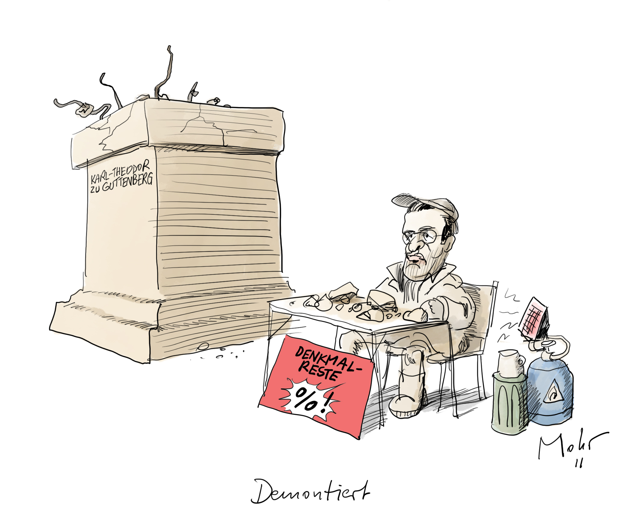Demontiert