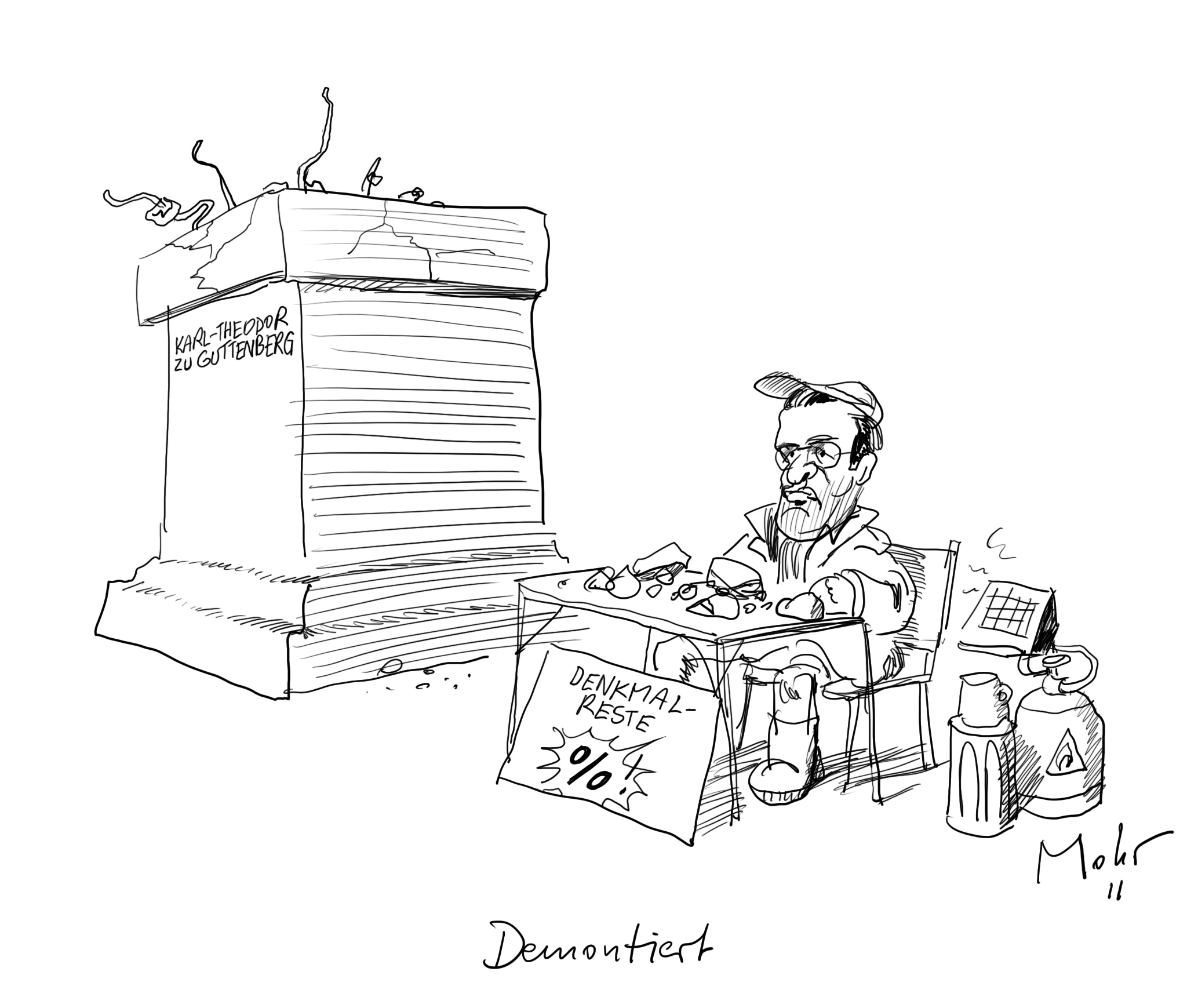Demontiert