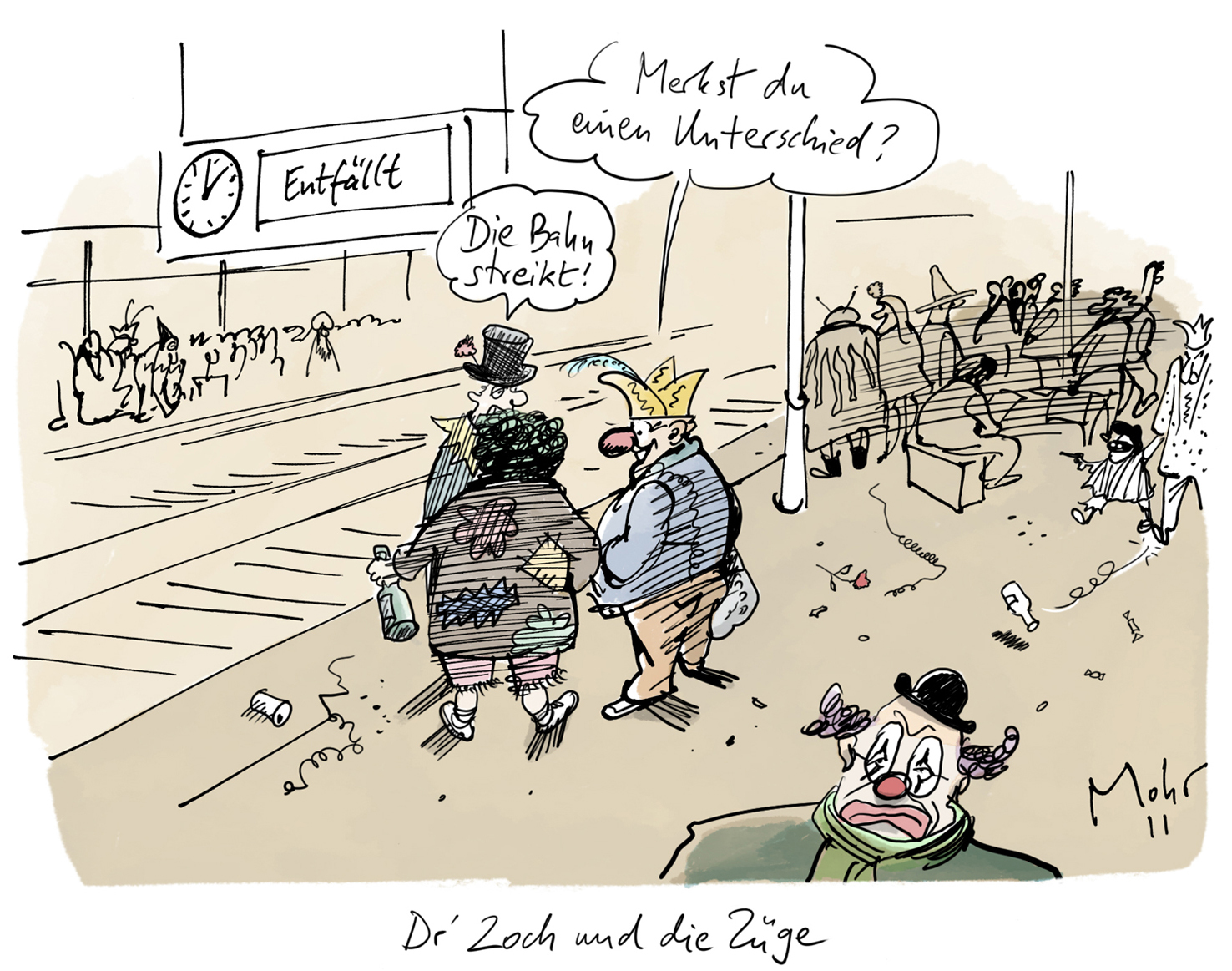 Dr\' Zoch und die Züge