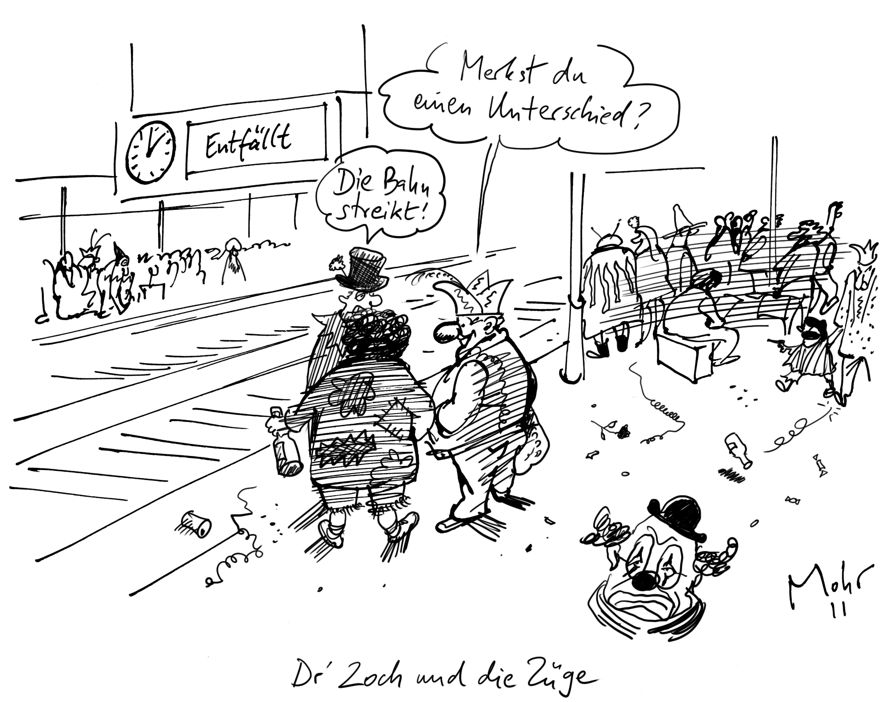 Dr\' Zoch und die Züge