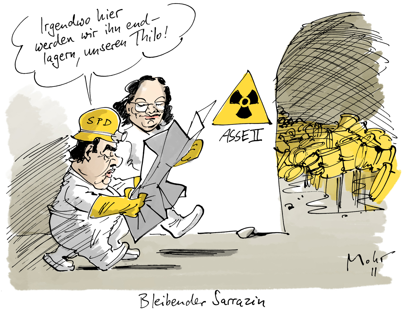 Bleibender Sarrazin