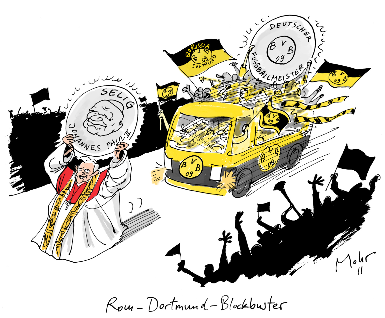 Rom-Dortmund-Blockbuster