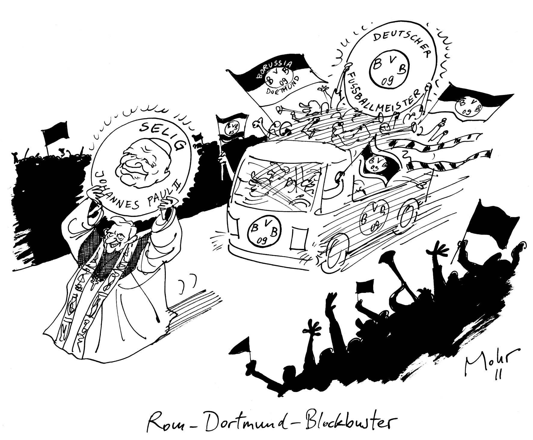 Rom-Dortmund-Blockbuster