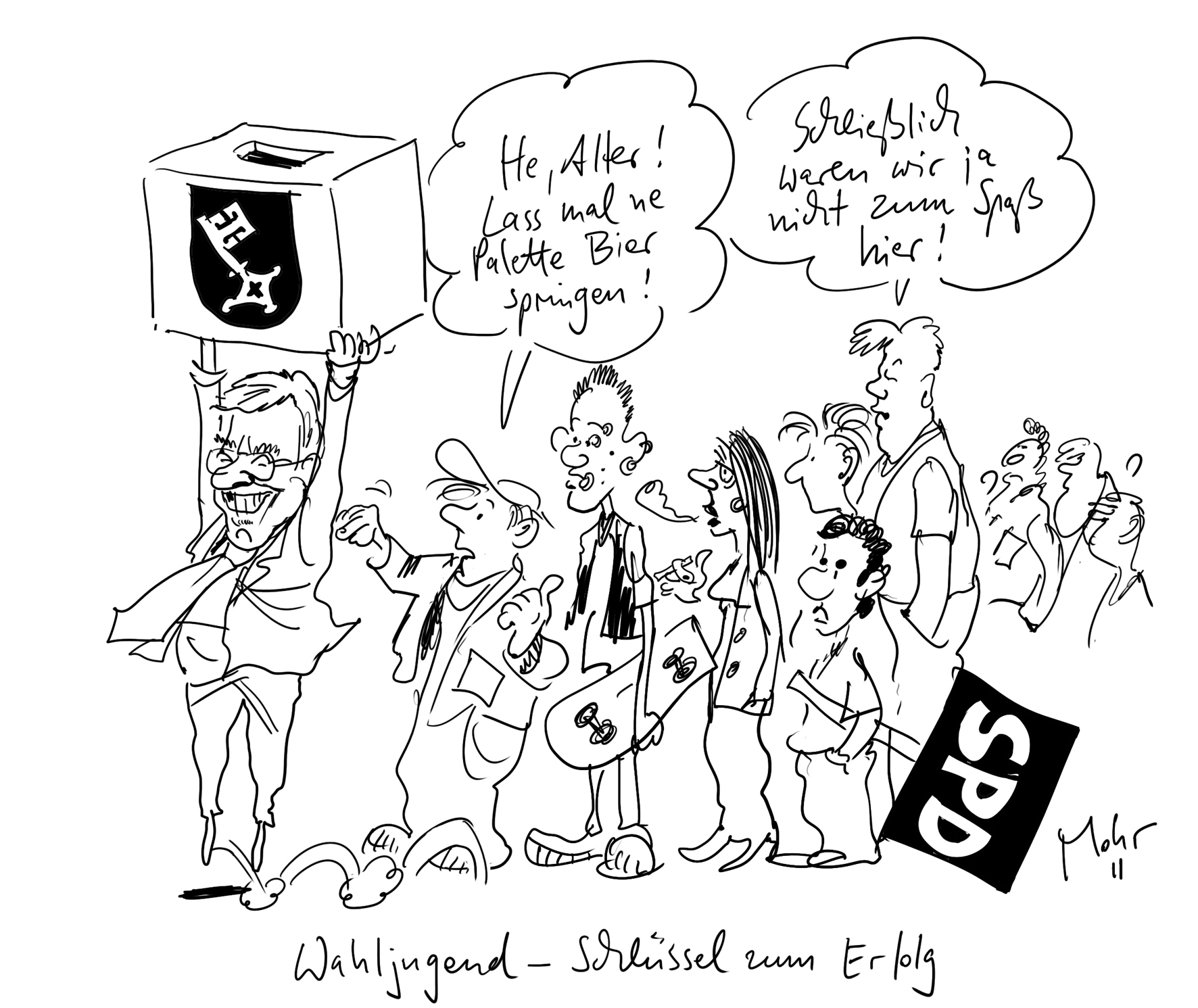 Wahljugend - Schlüssel zum Erfolg