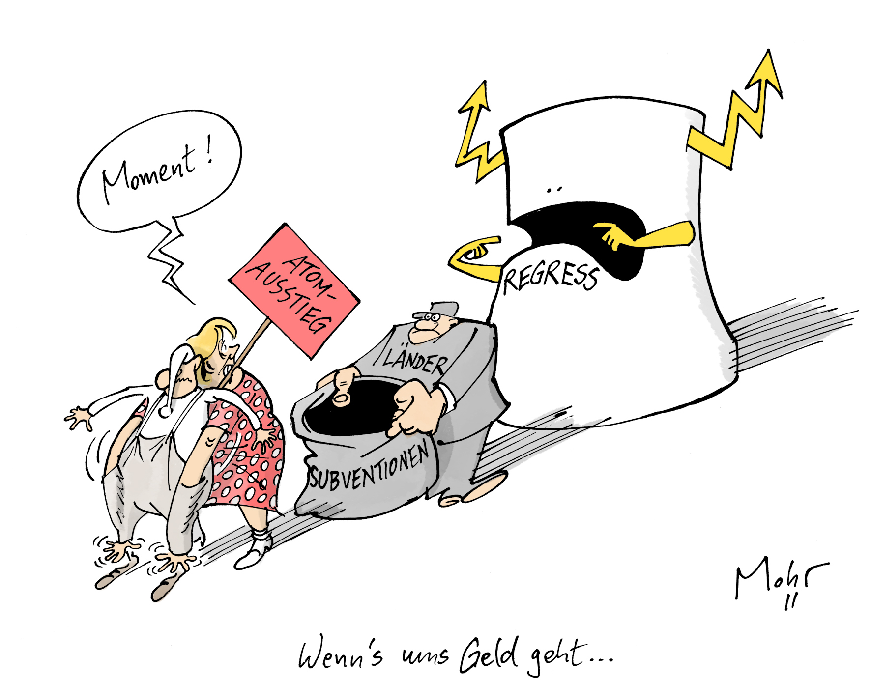 Wenn\'s um\'s Geld geht...
