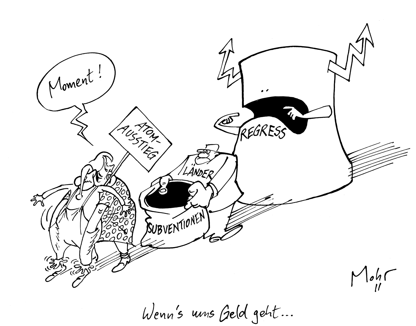 Wenn\'s um\'s Geld geht...
