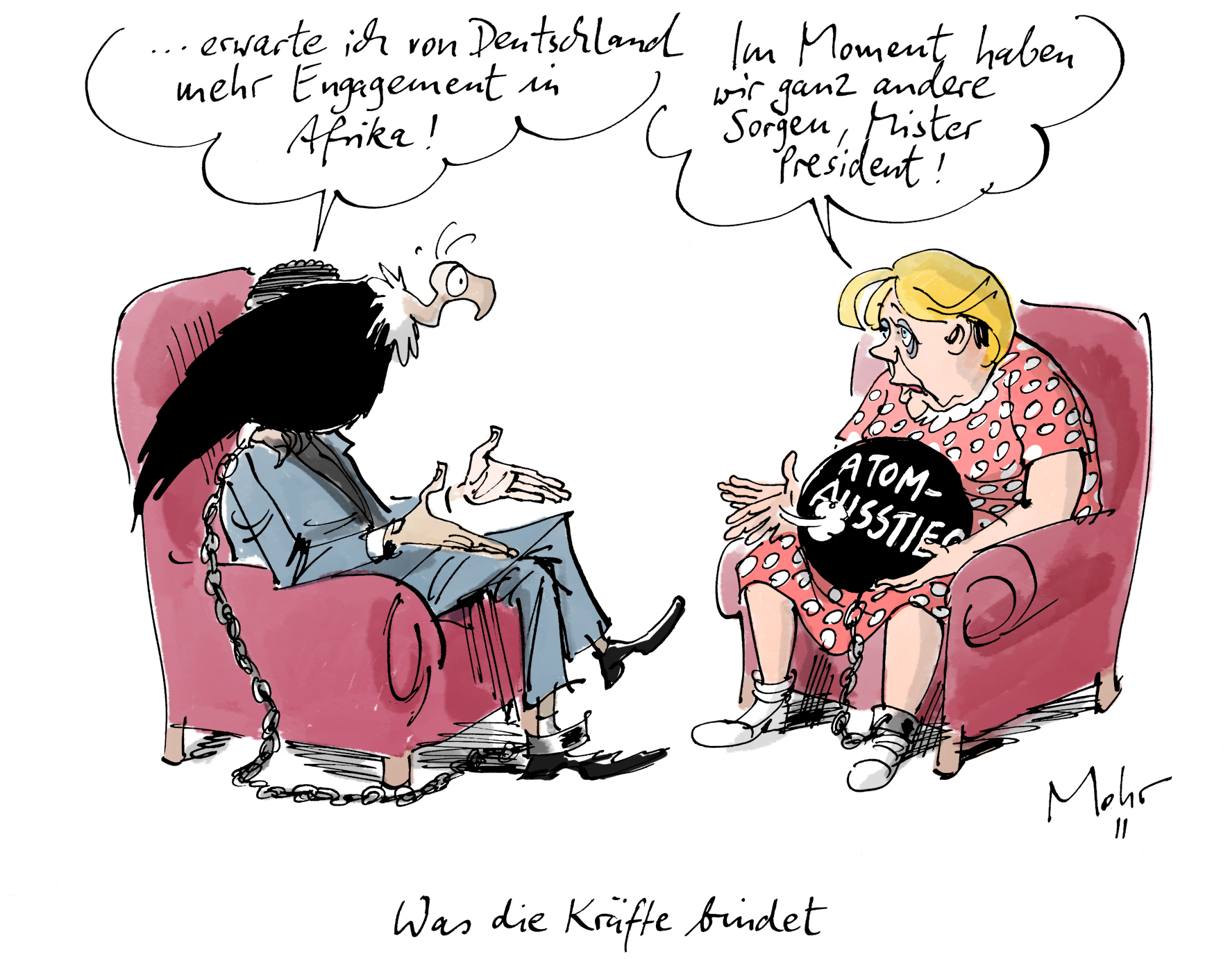 Was die Kräfte bindet