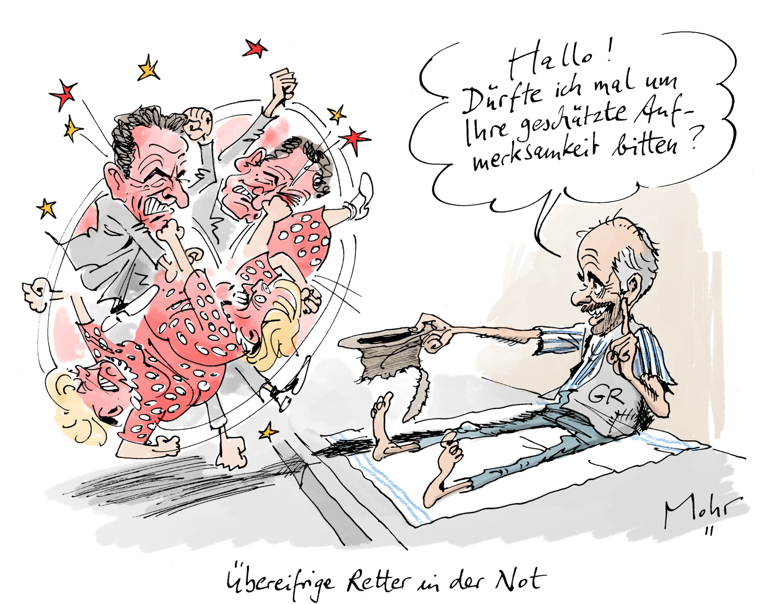 Übereifrige Retter in der Not