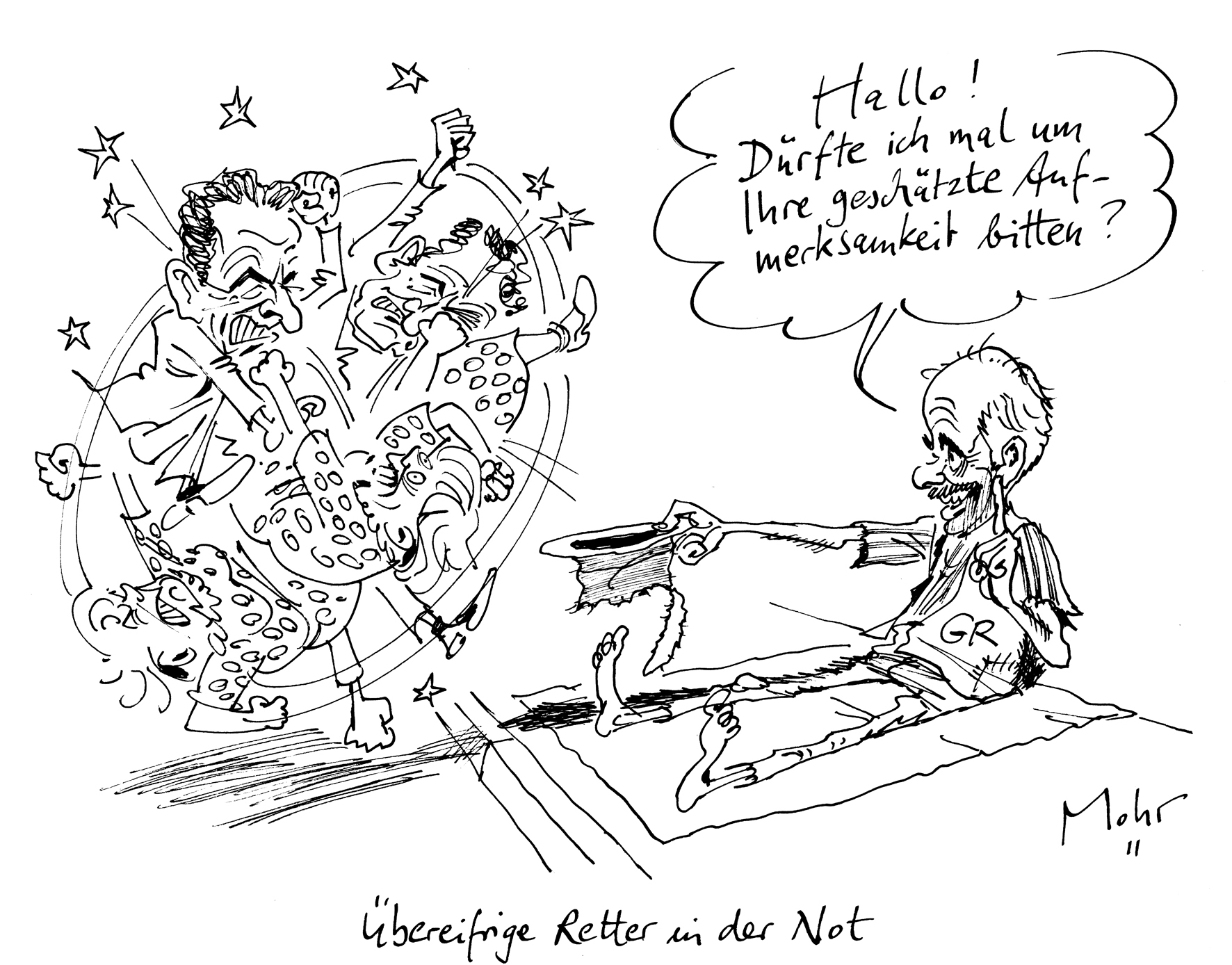Übereifrige Retter in der Not