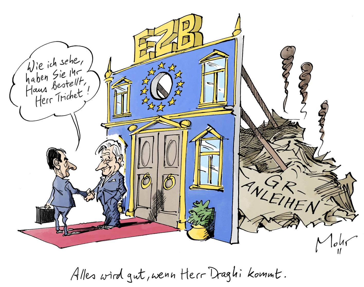 Alles wird gut, wenn Herr Draghi kommt.