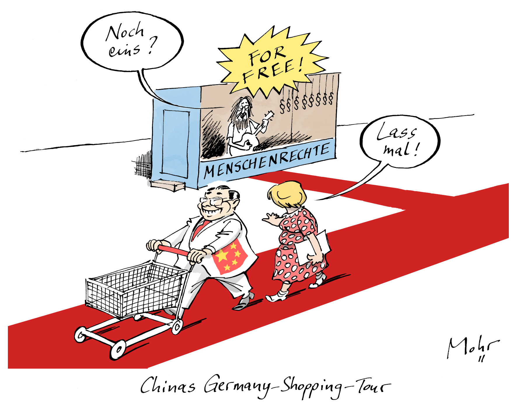 Chinas Germany-Shopping-Tour