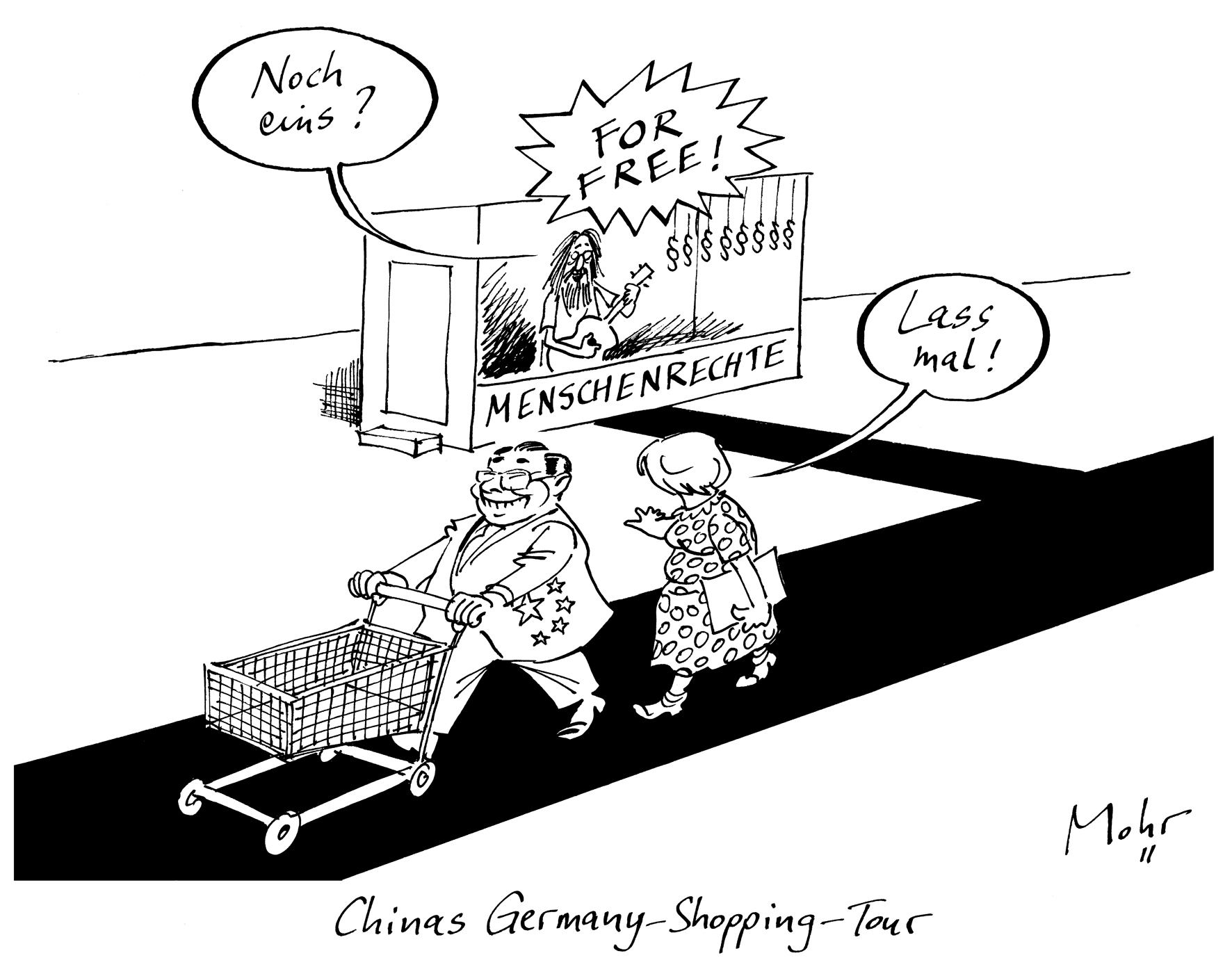 Chinas Germany-Shopping-Tour