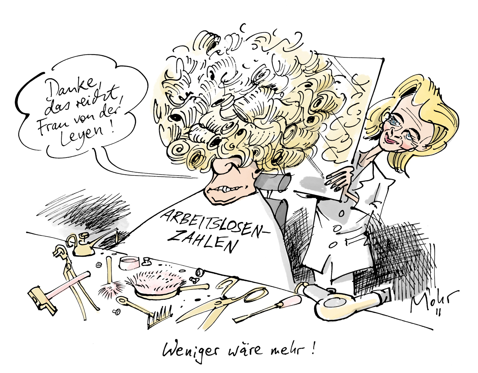 Weniger wäre mehr!