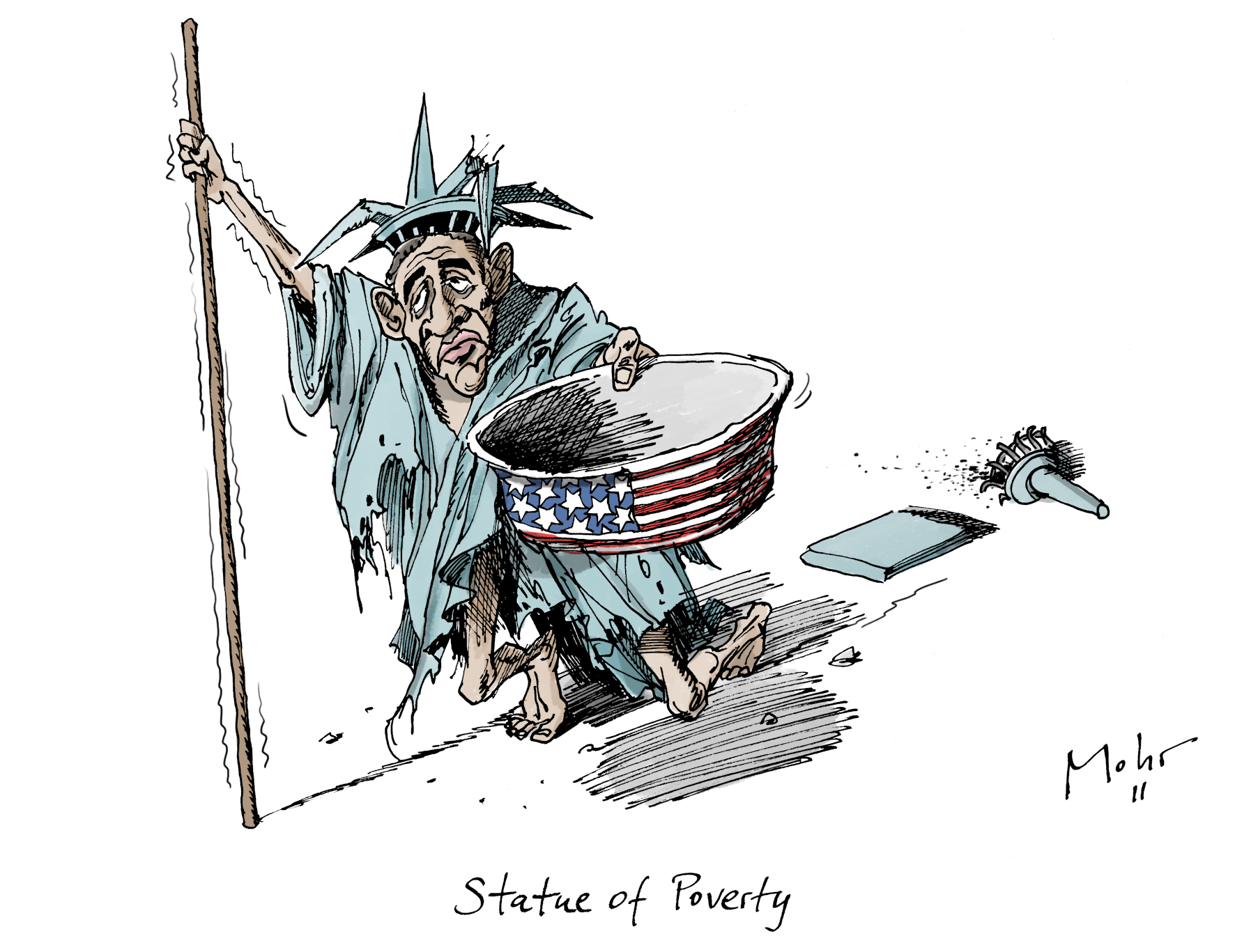 Statue of Poverty