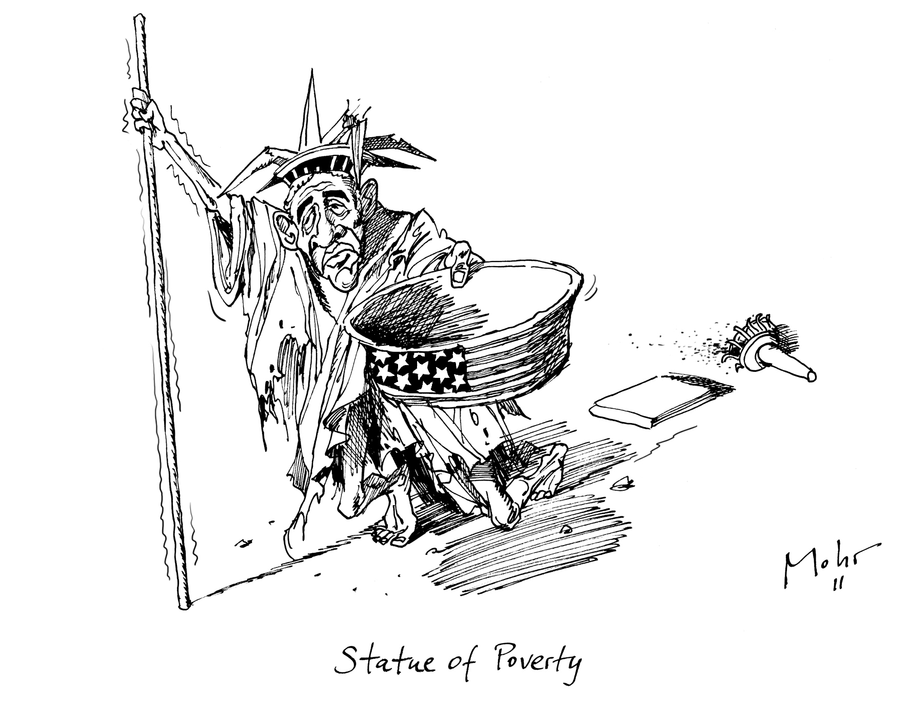 Statue of Poverty
